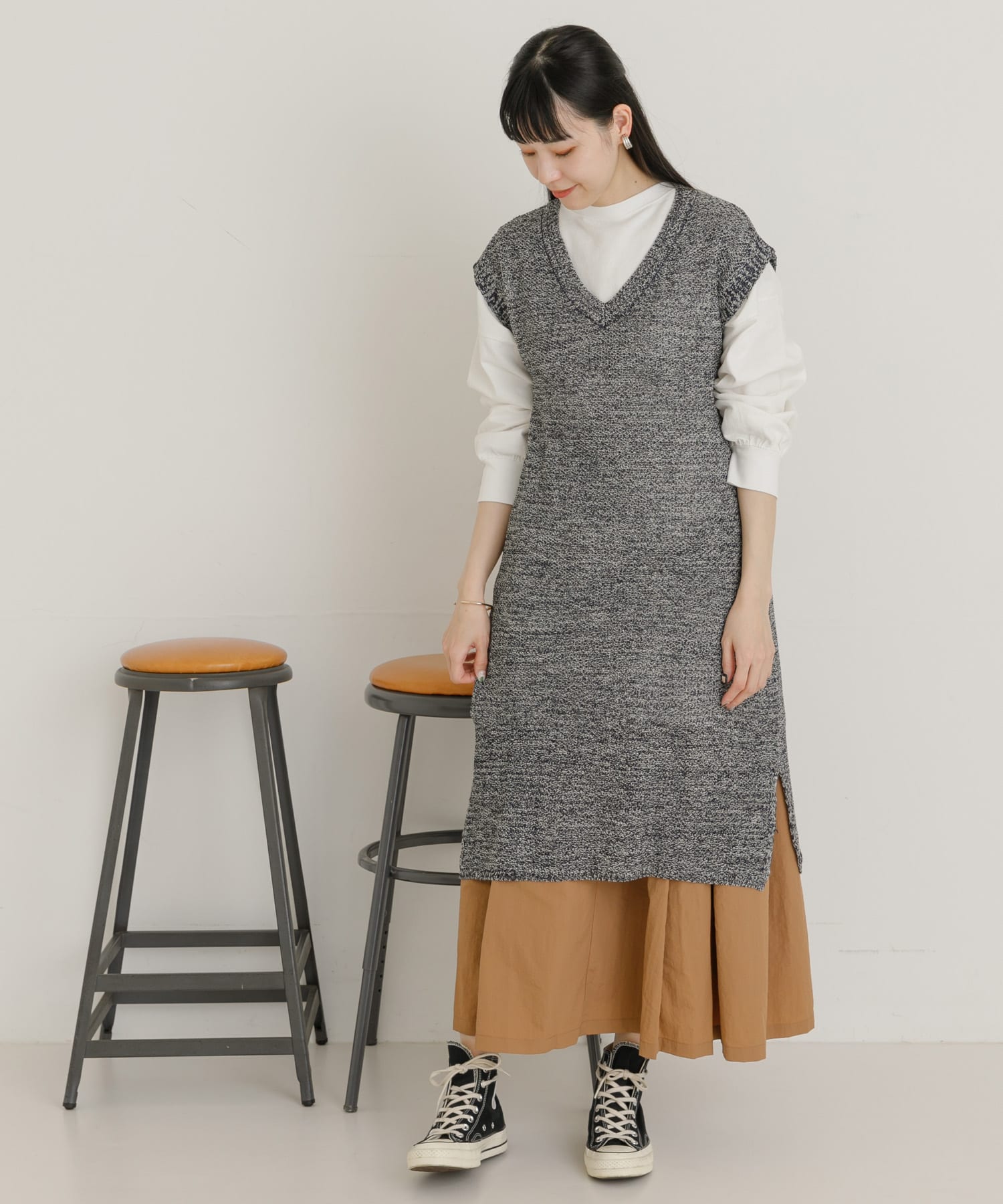 身長：162cm サイズ：FREE