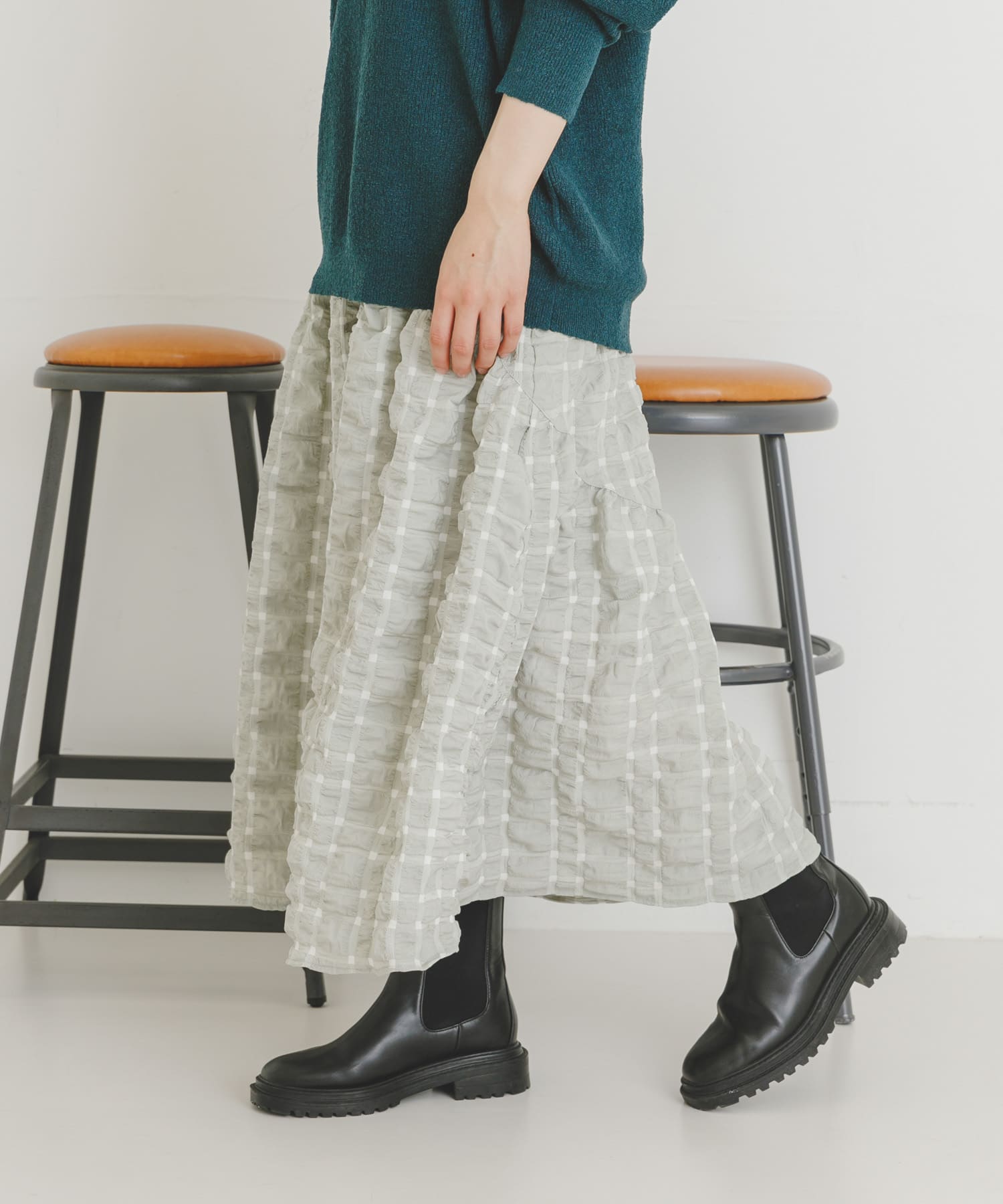 身長：166cm サイズ：FREE