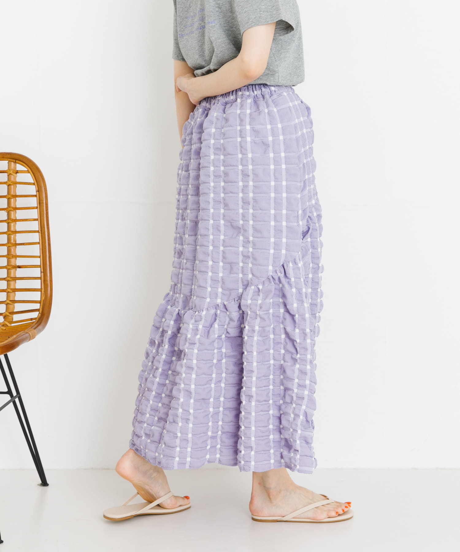 身長：162cm サイズ：FREE