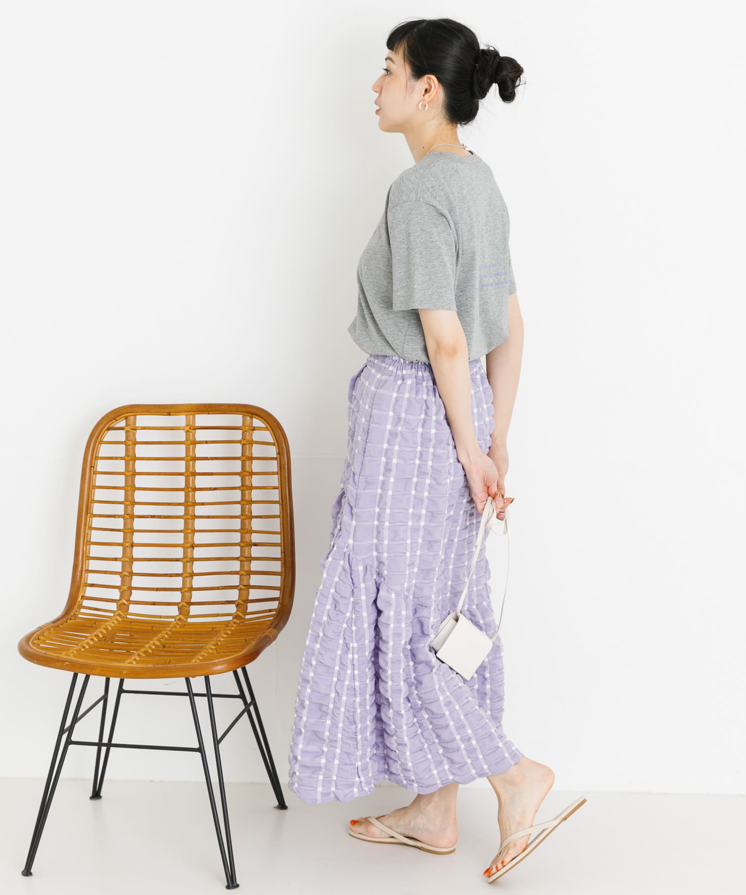 身長：162cm サイズ：FREE