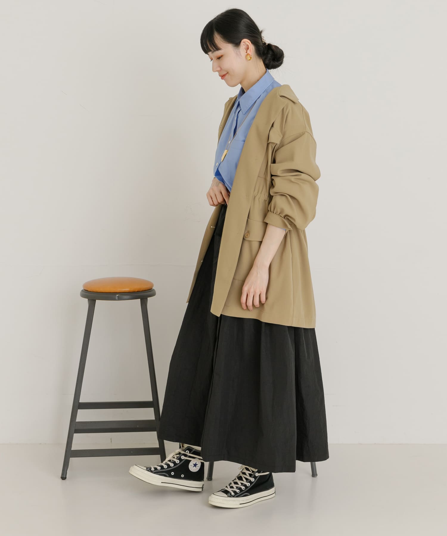 身長：162cm サイズ：FREE