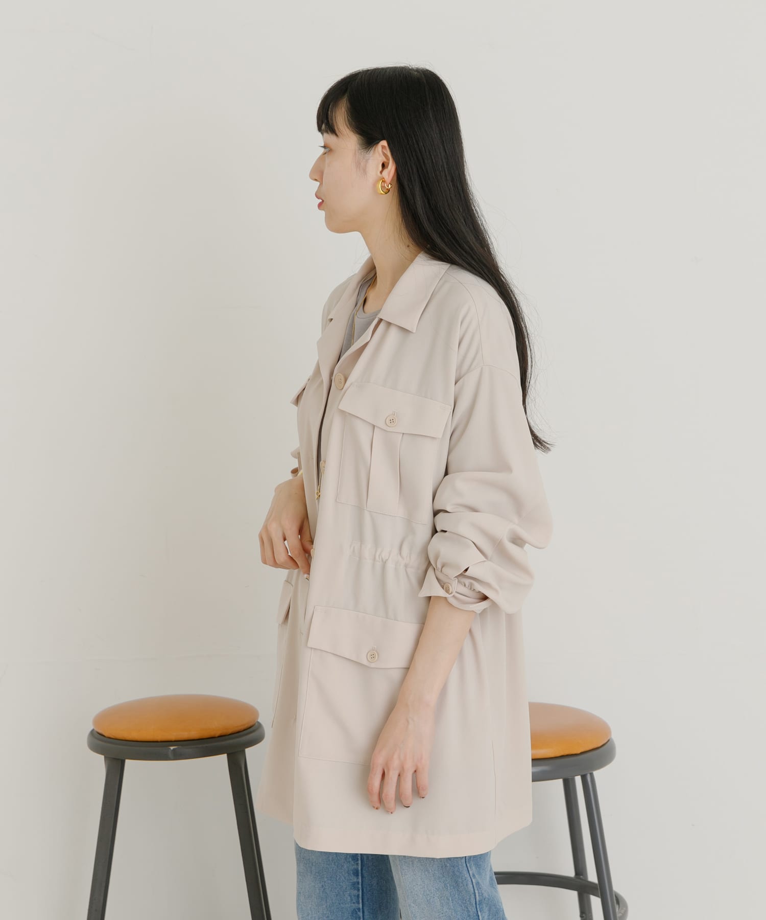 身長：162cm サイズ：FREE