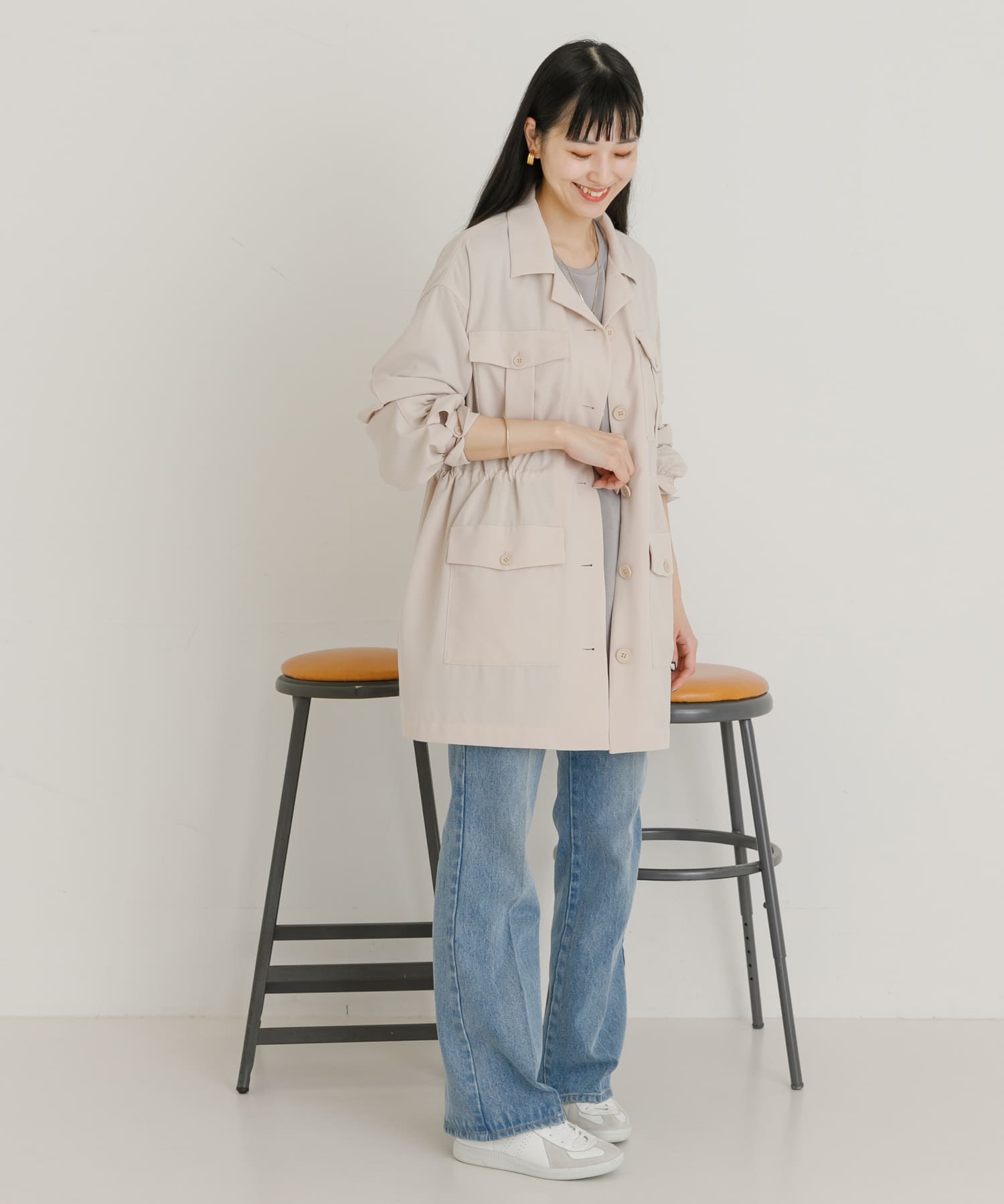 身長：162cm サイズ：FREE