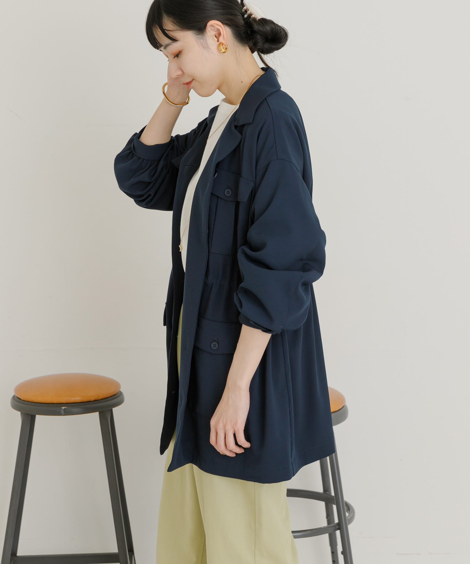 身長：162cm サイズ：FREE