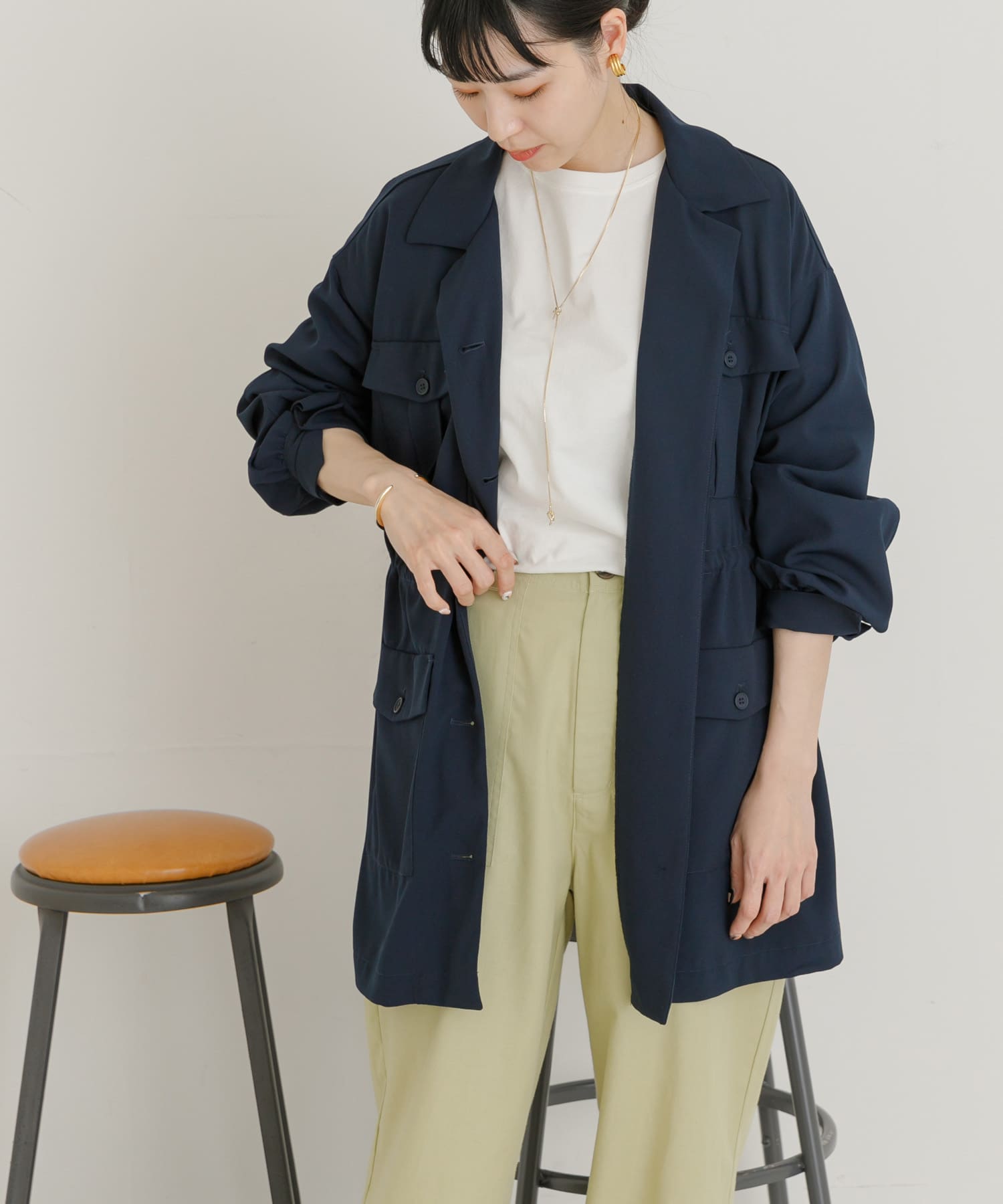 身長：162cm サイズ：FREE
