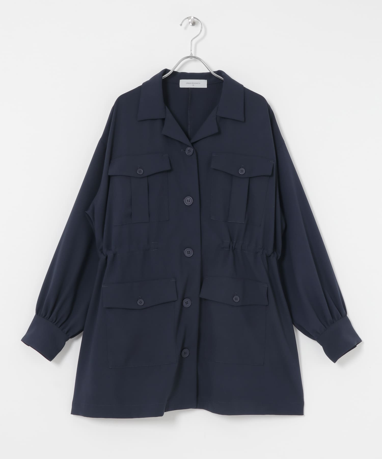 サファリジャケット NAVY FREE