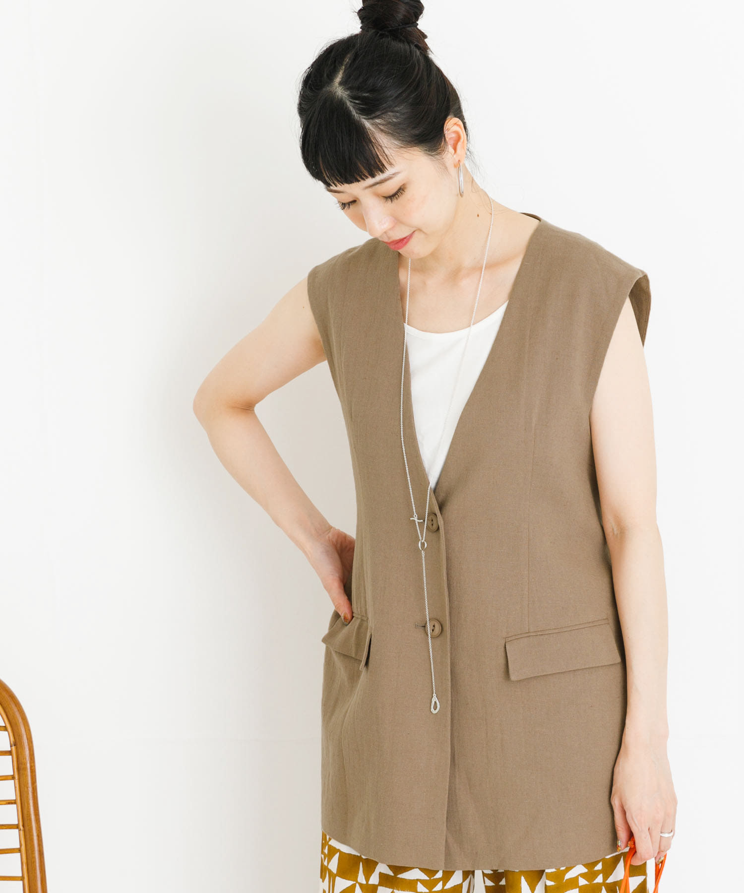 身長：162cm サイズ：FREE