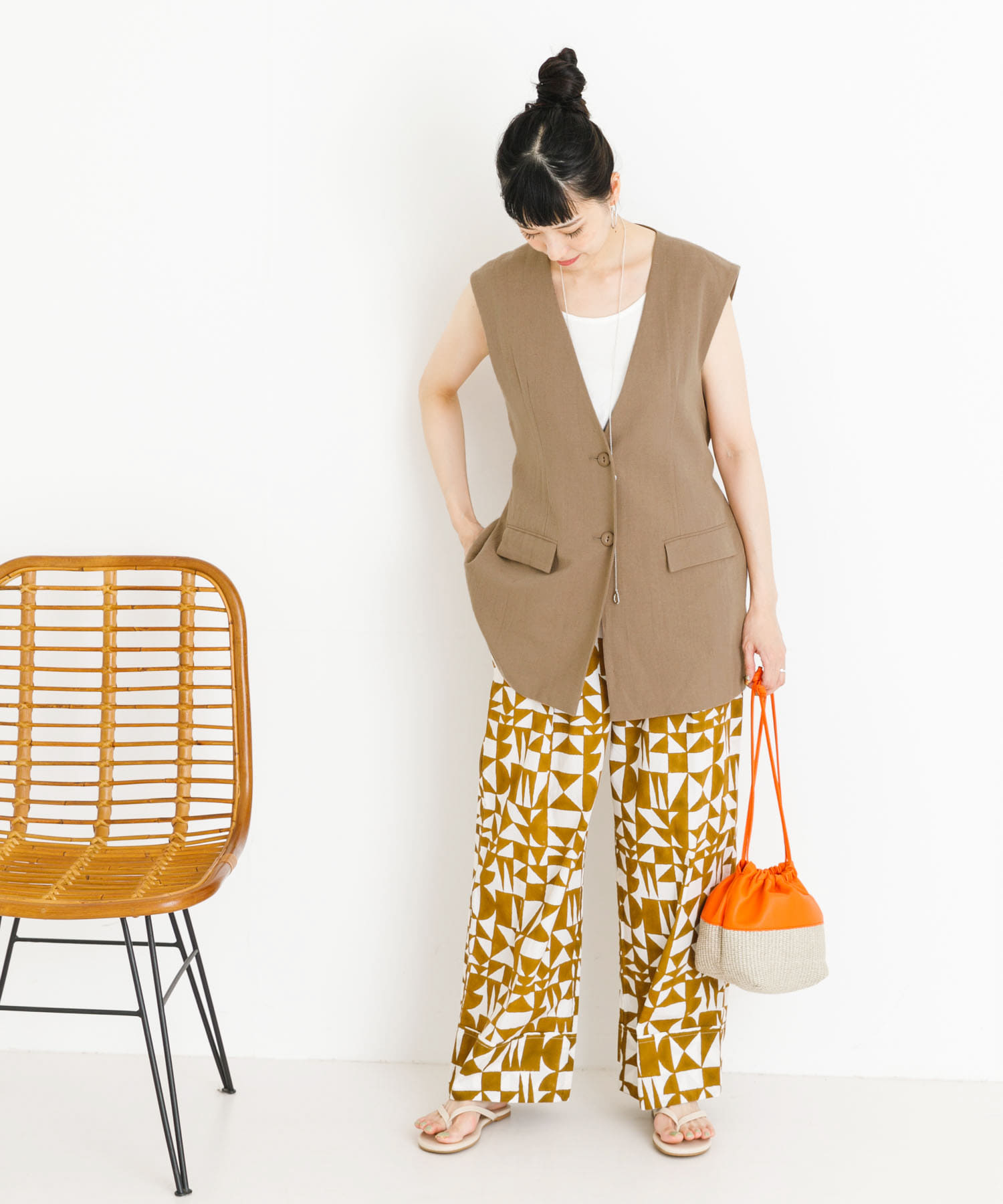 身長：162cm サイズ：FREE