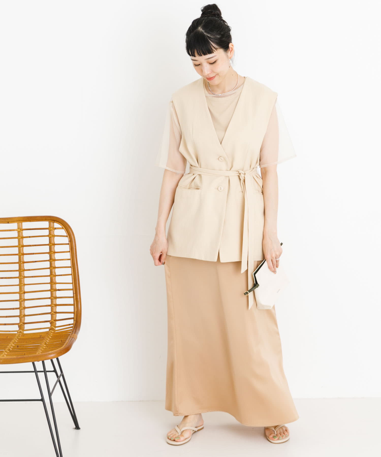 身長：162cm サイズ：FREE