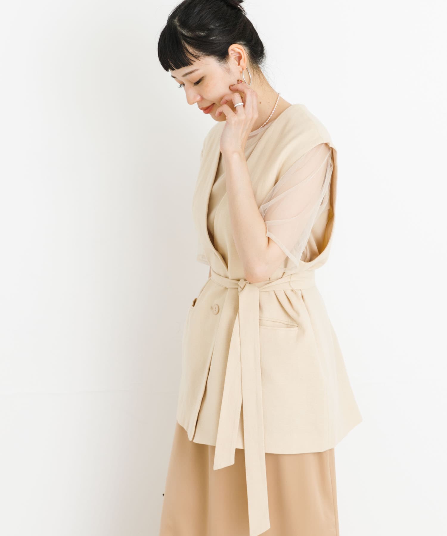 身長：162cm サイズ：FREE