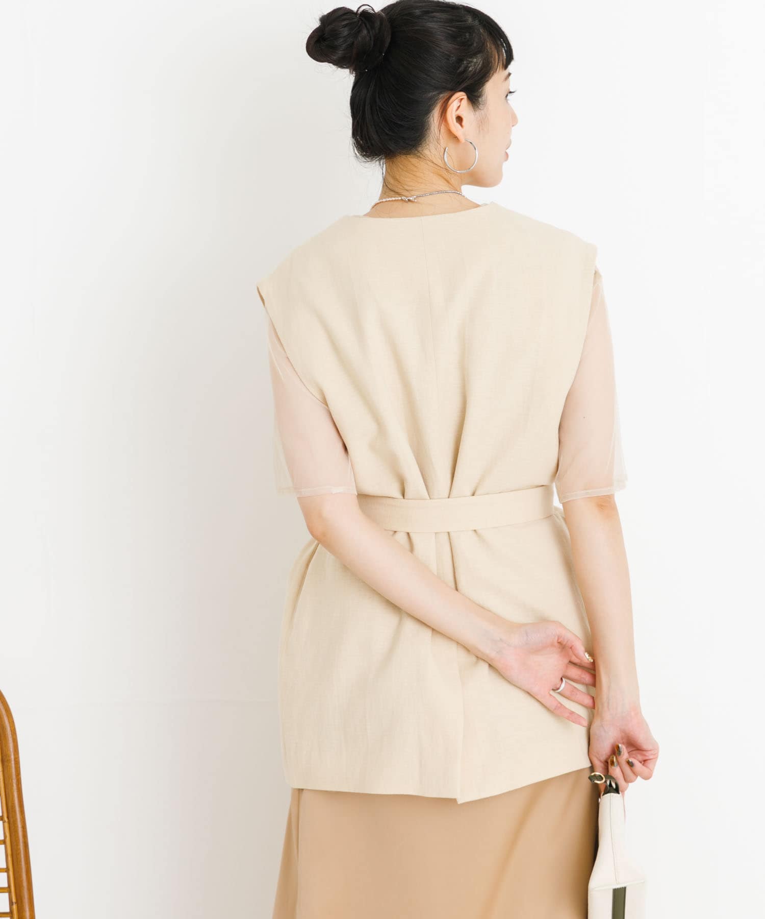 身長：162cm サイズ：FREE