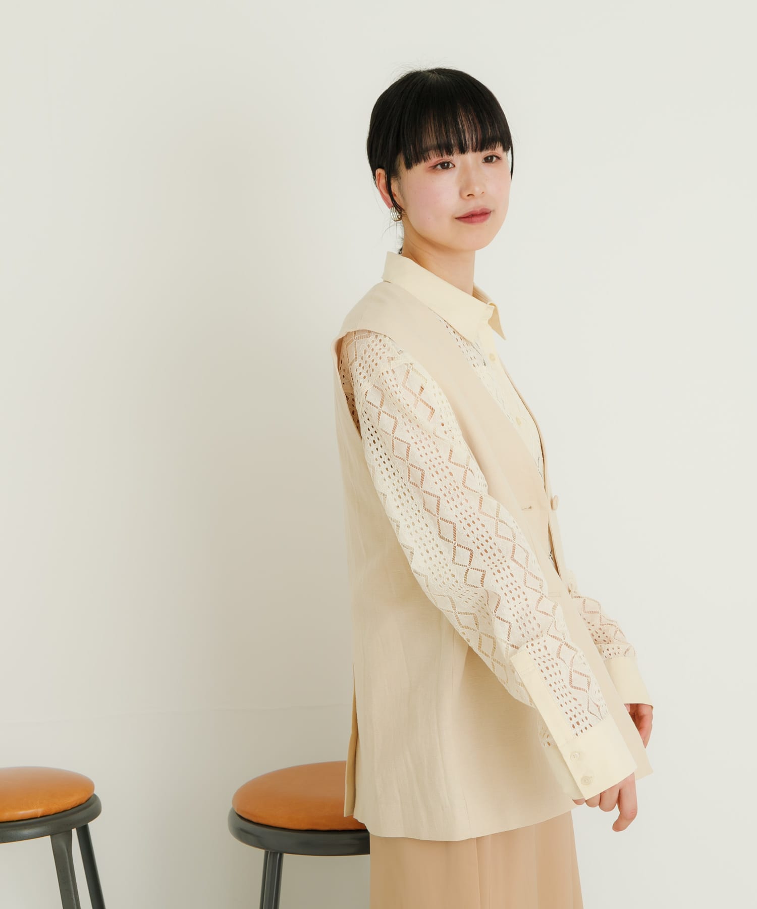 身長：166cm サイズ：FREE