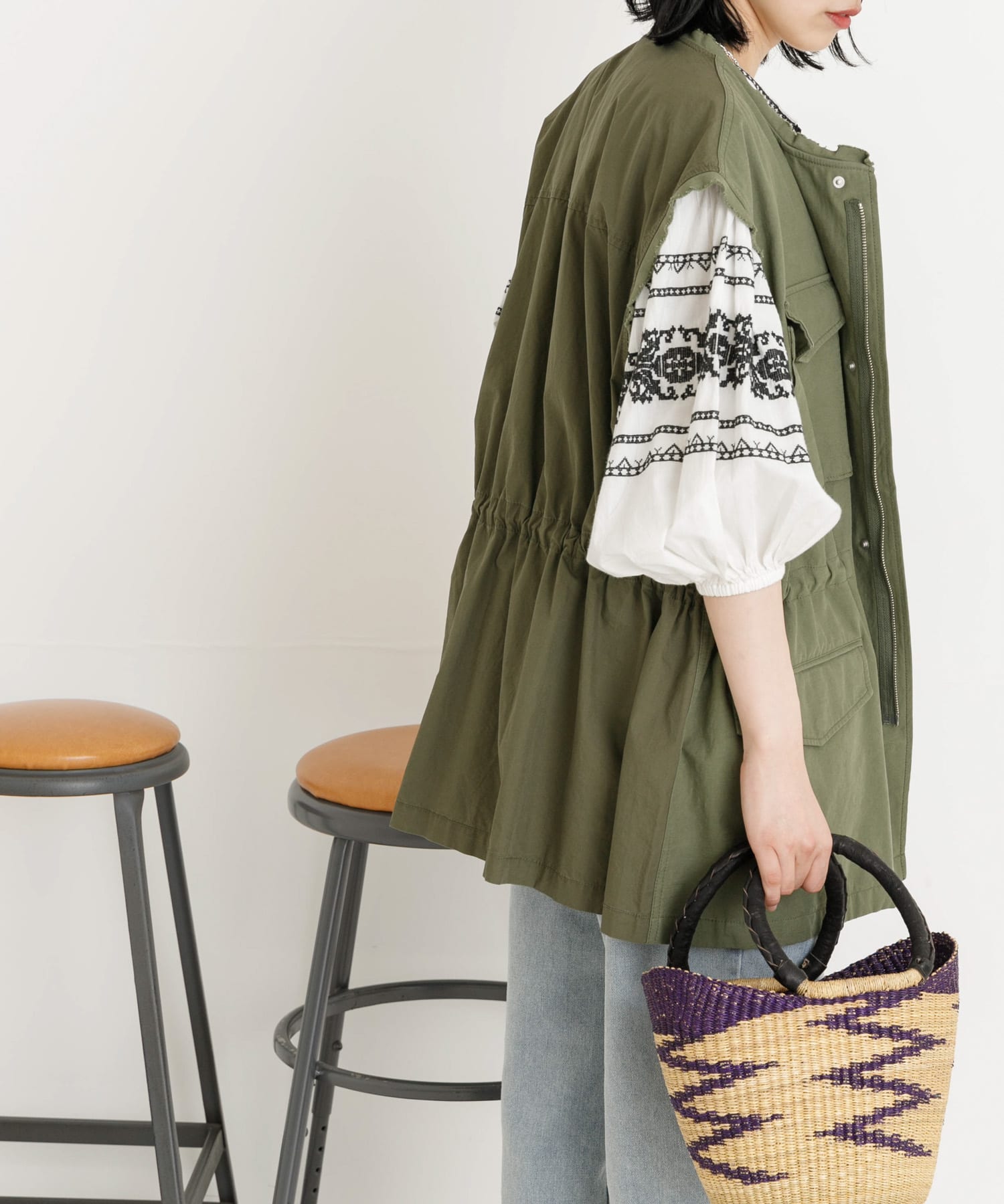 身長：162cm サイズ：FREE