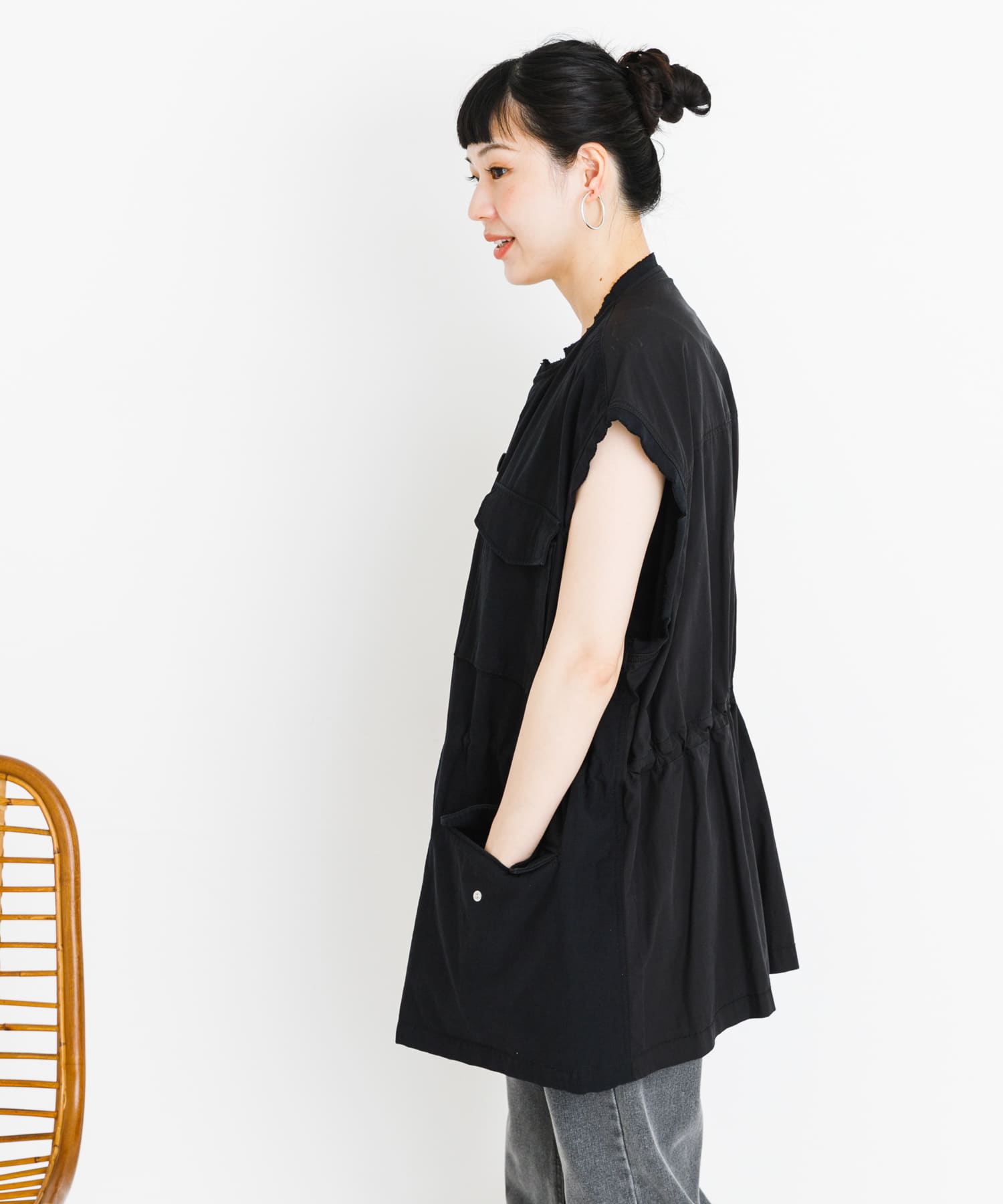 身長：162cm サイズ：FREE