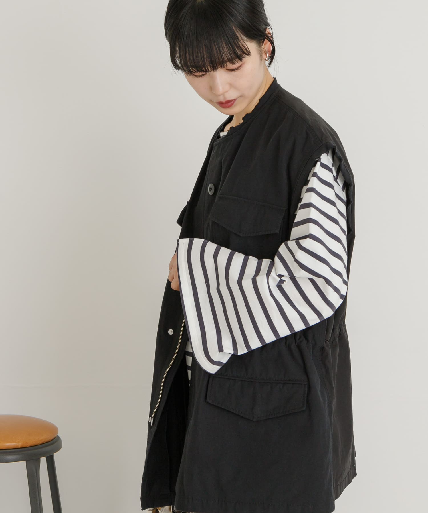 身長：166cm サイズ：FREE