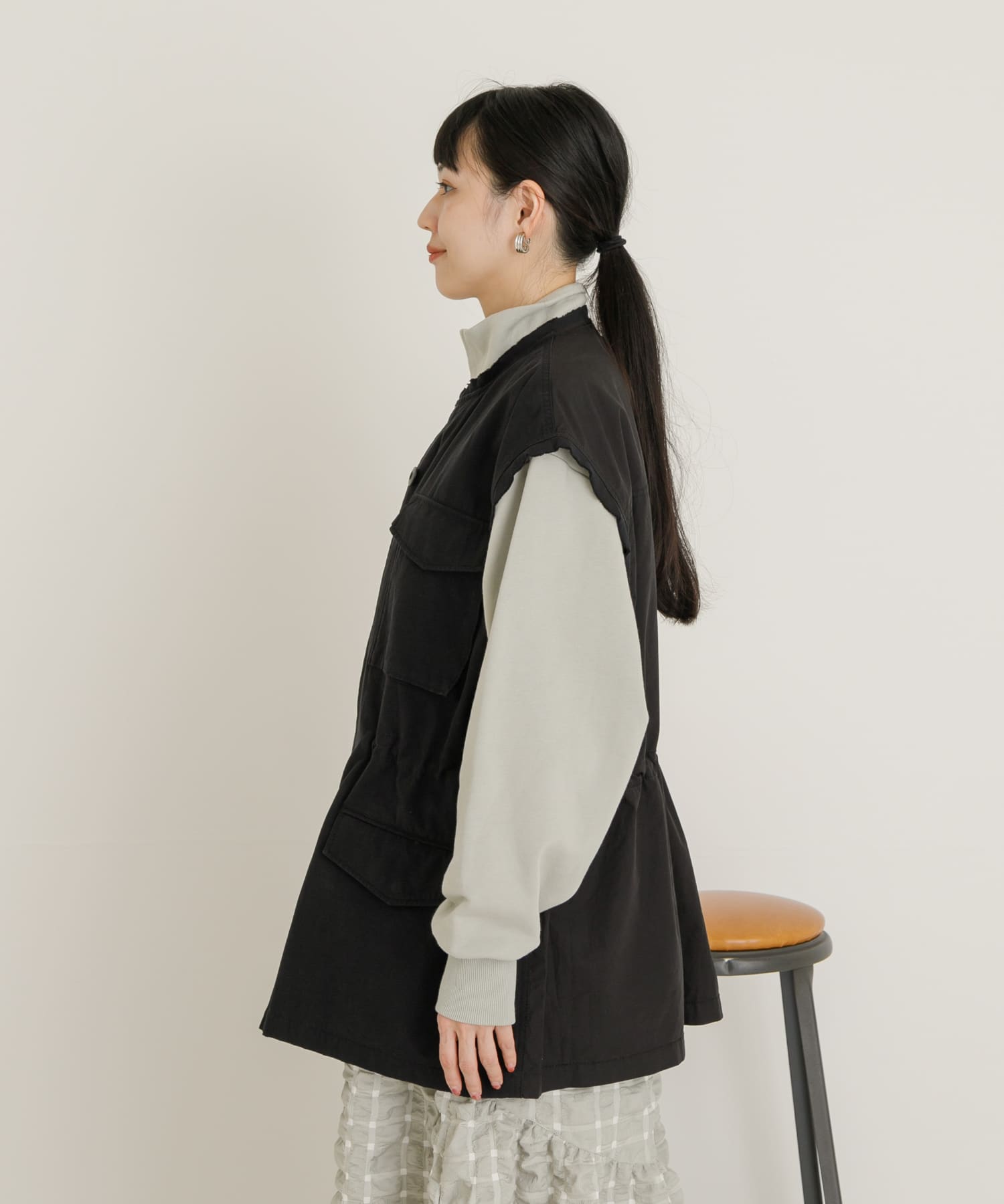 身長：162cm サイズ：FREE