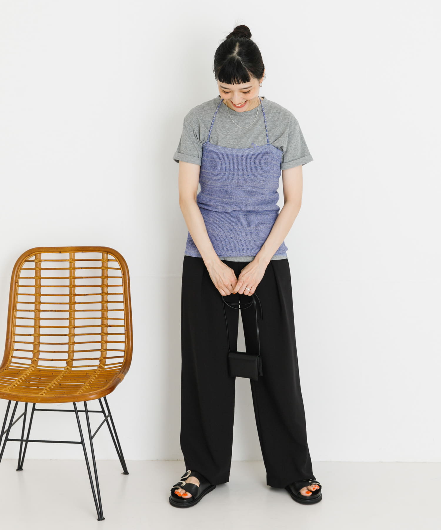 身長：162cm サイズ：FREE