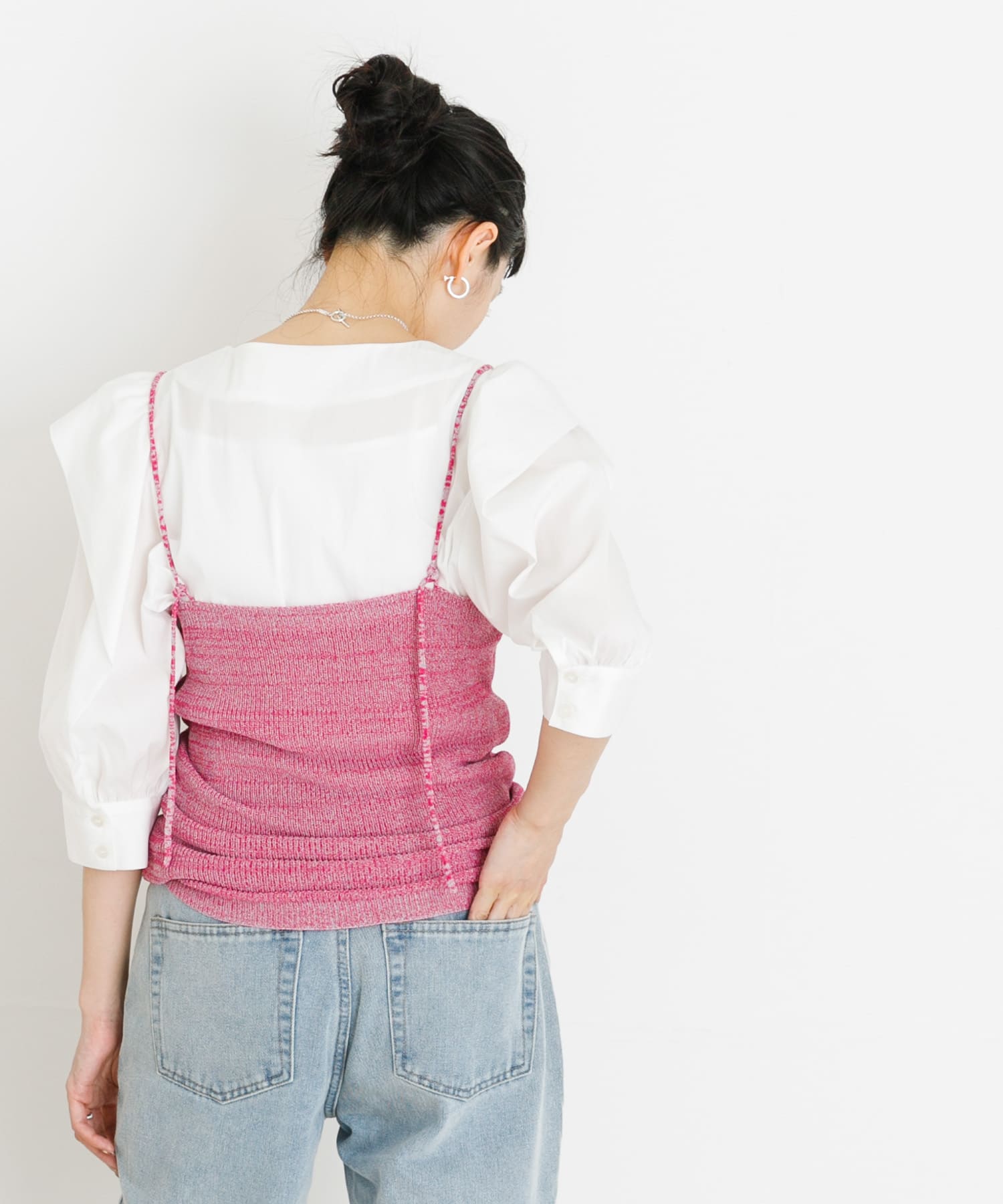 ニットキャミソール