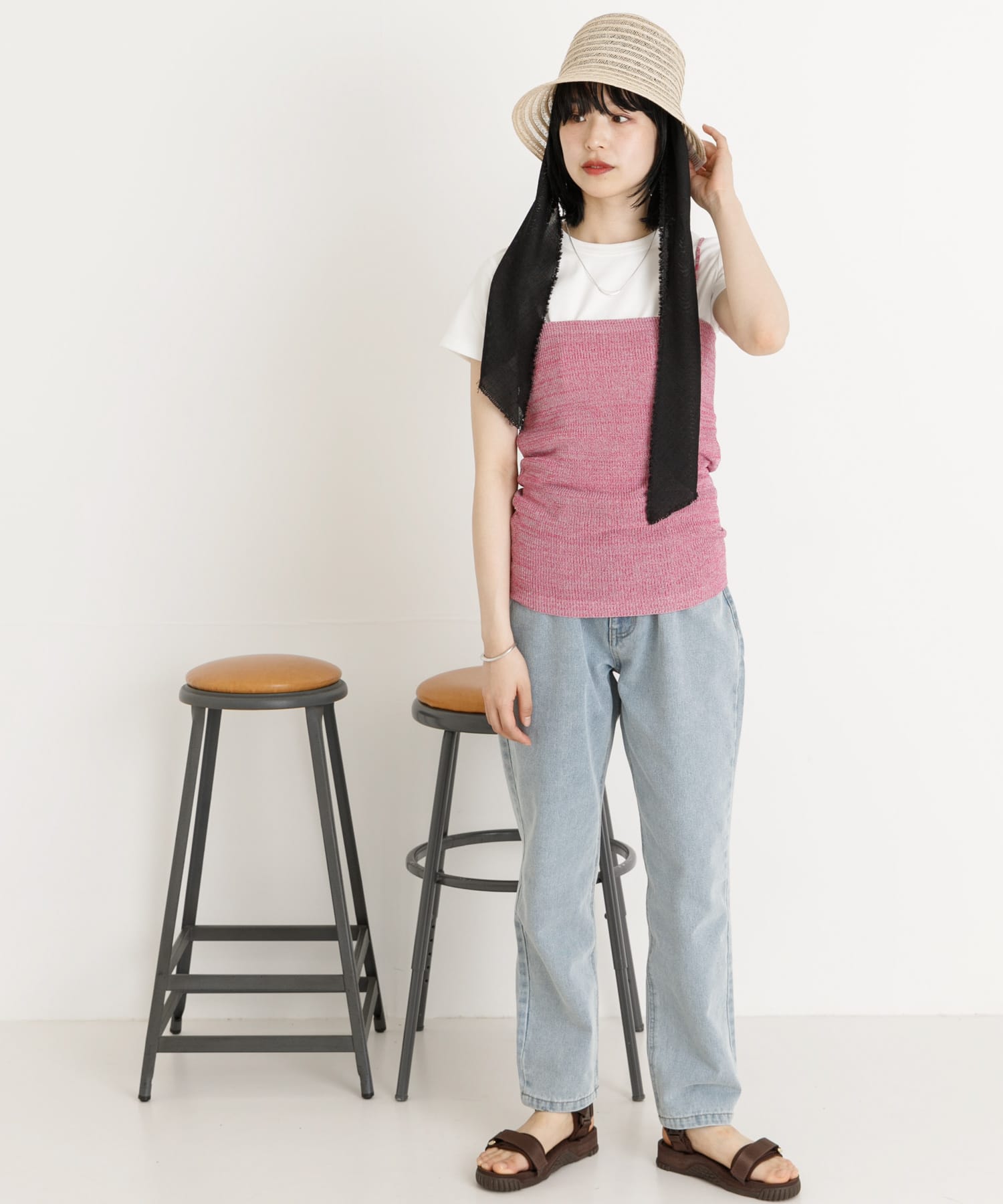 身長：165cm サイズ：FREE