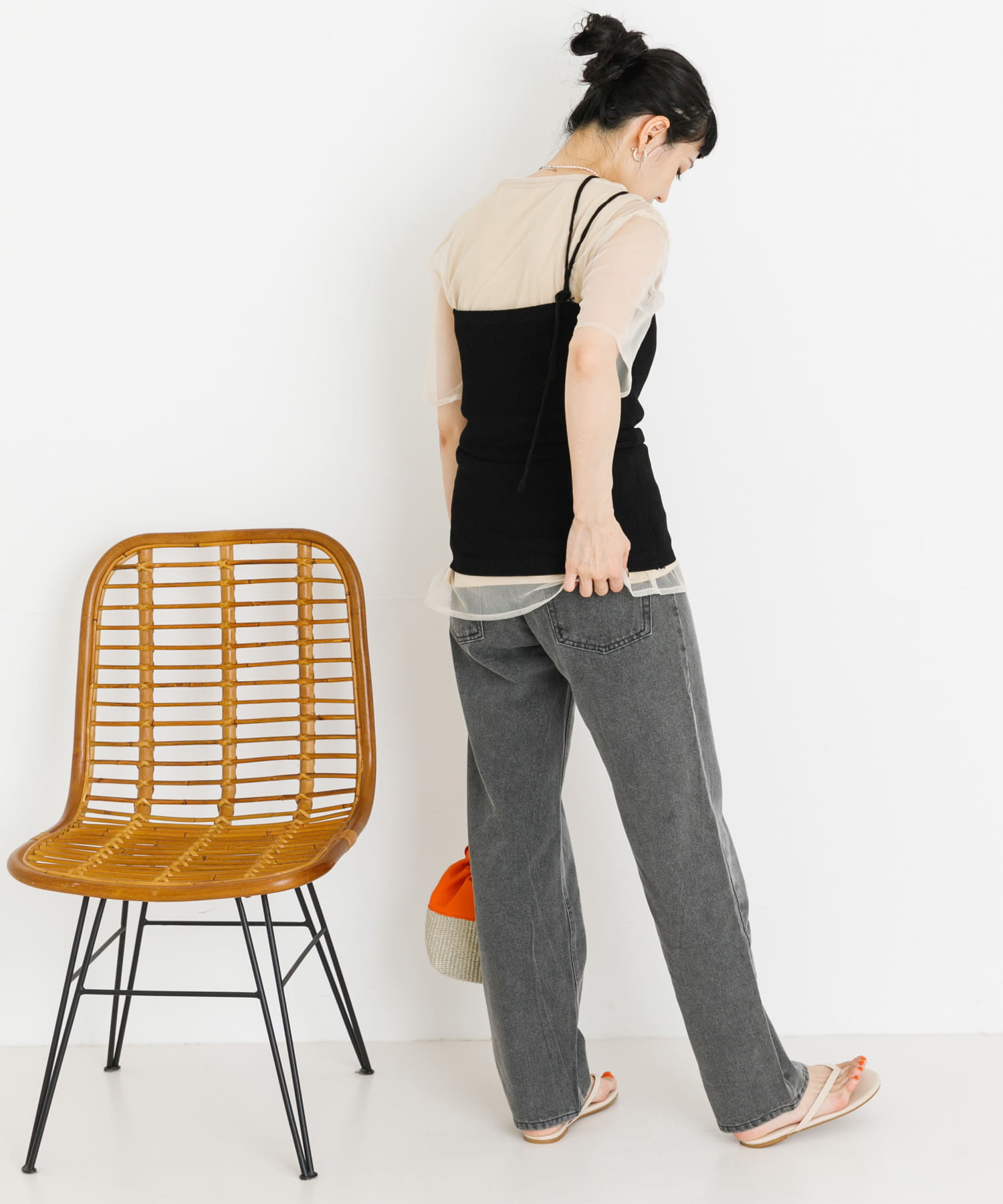 身長：162cm サイズ：FREE