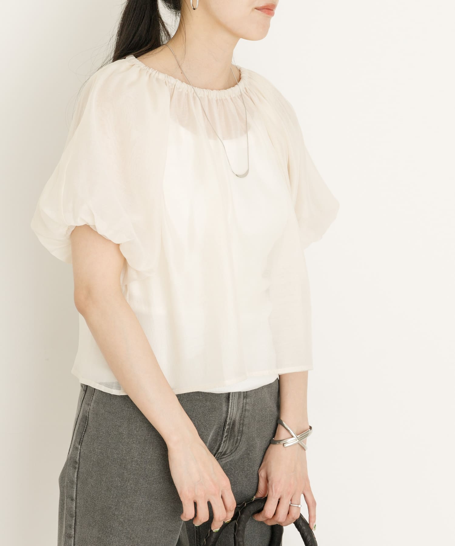 身長：162cm サイズ：FREE