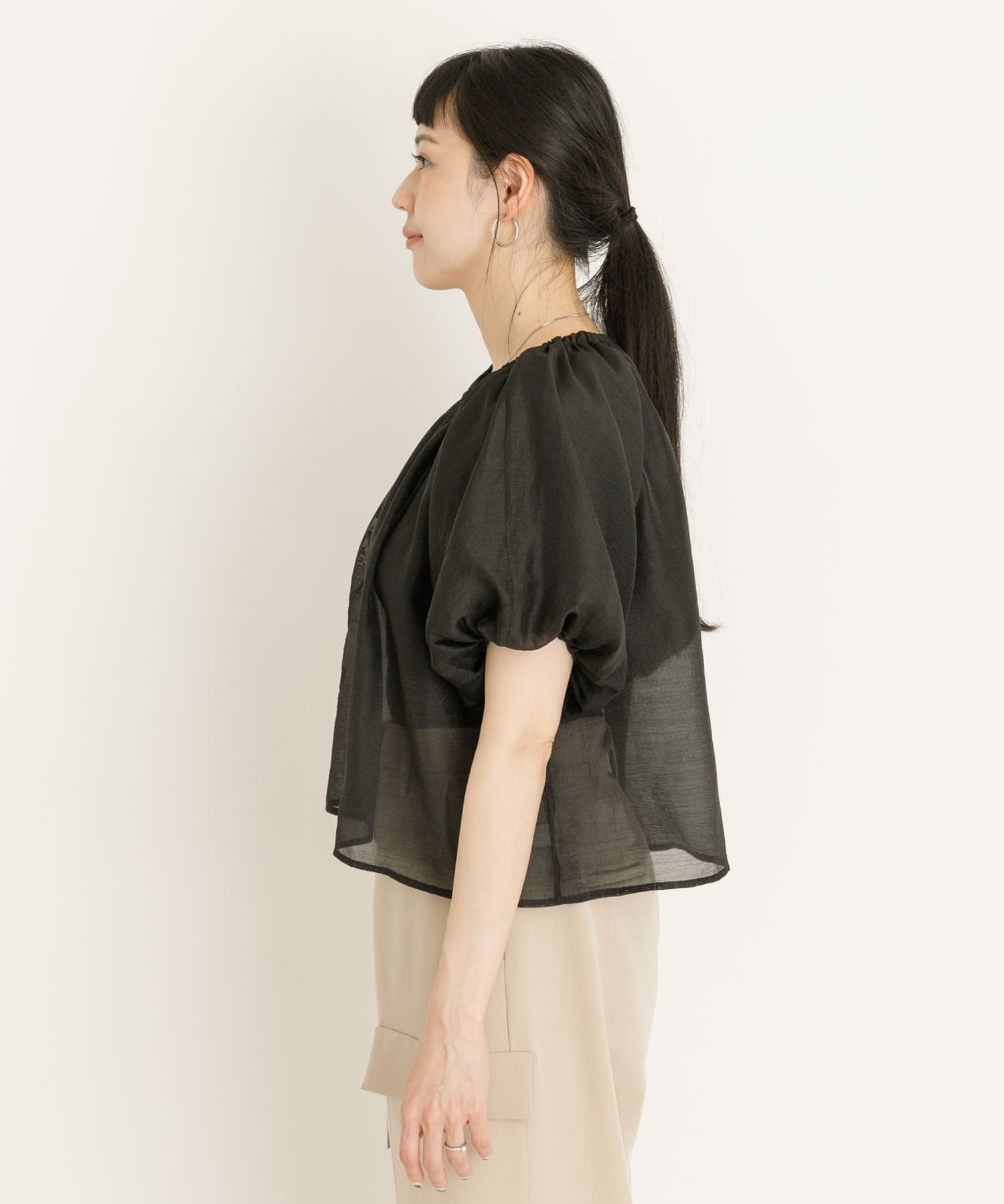 身長：162cm サイズ：FREE