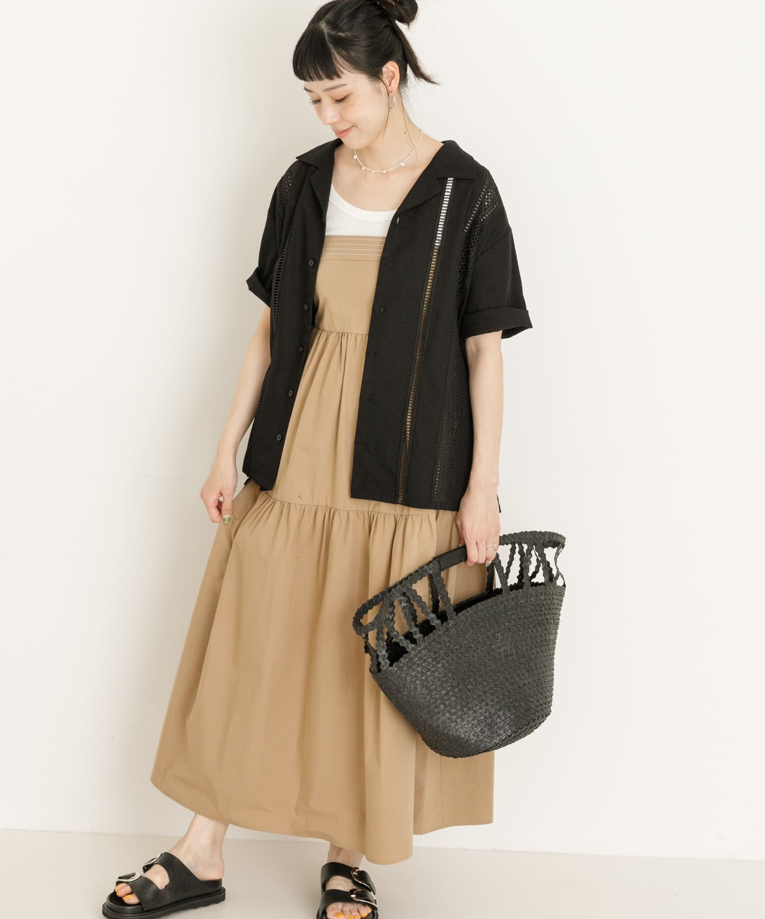 身長：162cm サイズ：FREE
