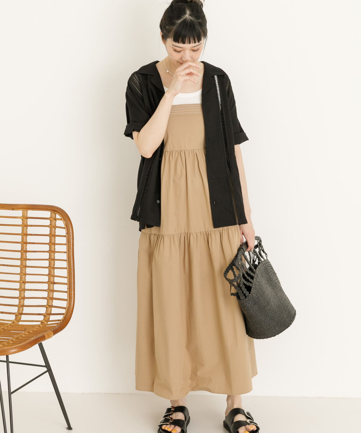 身長：162cm サイズ：FREE