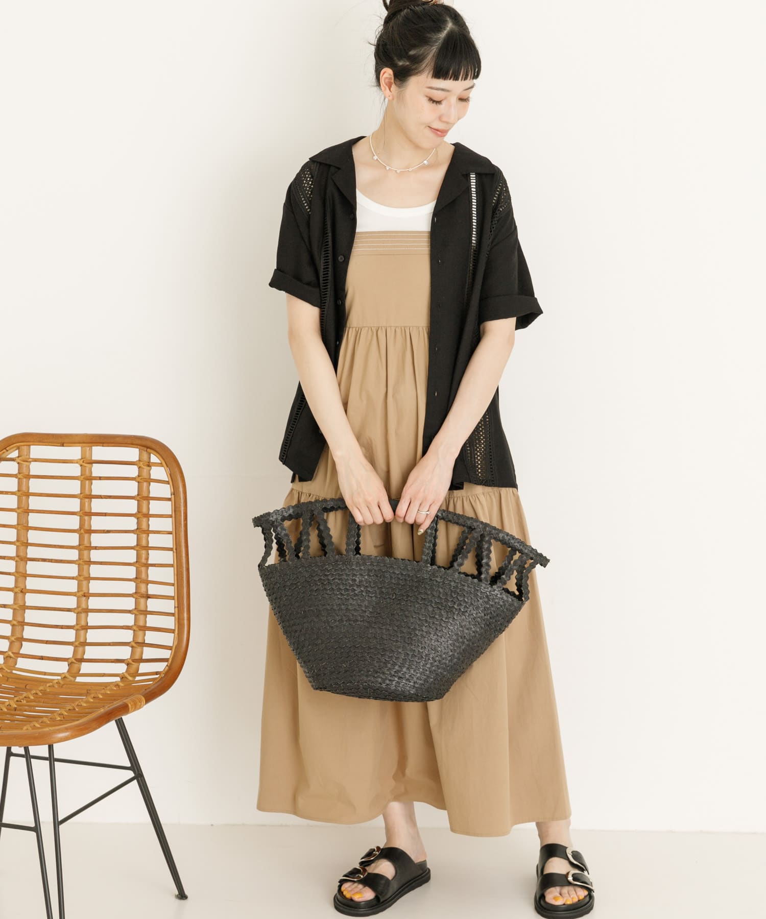 身長：162cm サイズ：FREE