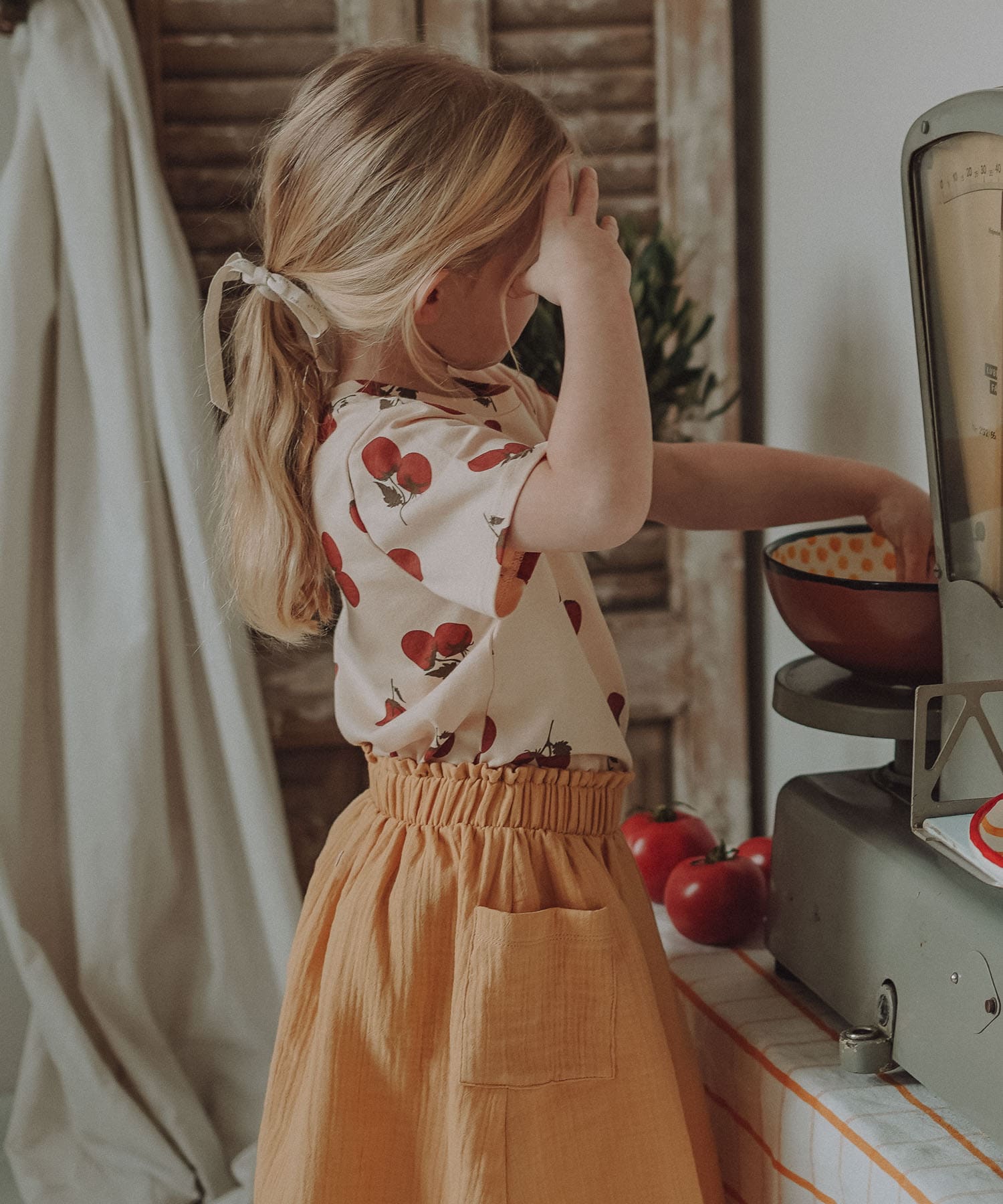 Organic Zoo　Honey Tutti Skirt Honey 1-2y
