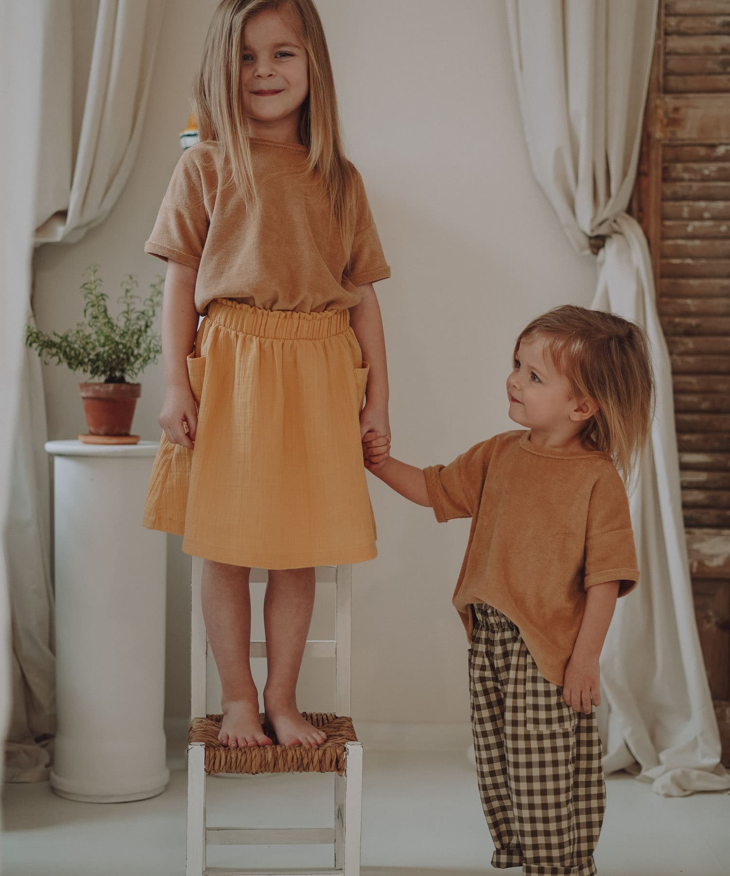 Organic Zoo　Honey Tutti Skirt Honey 1-2y