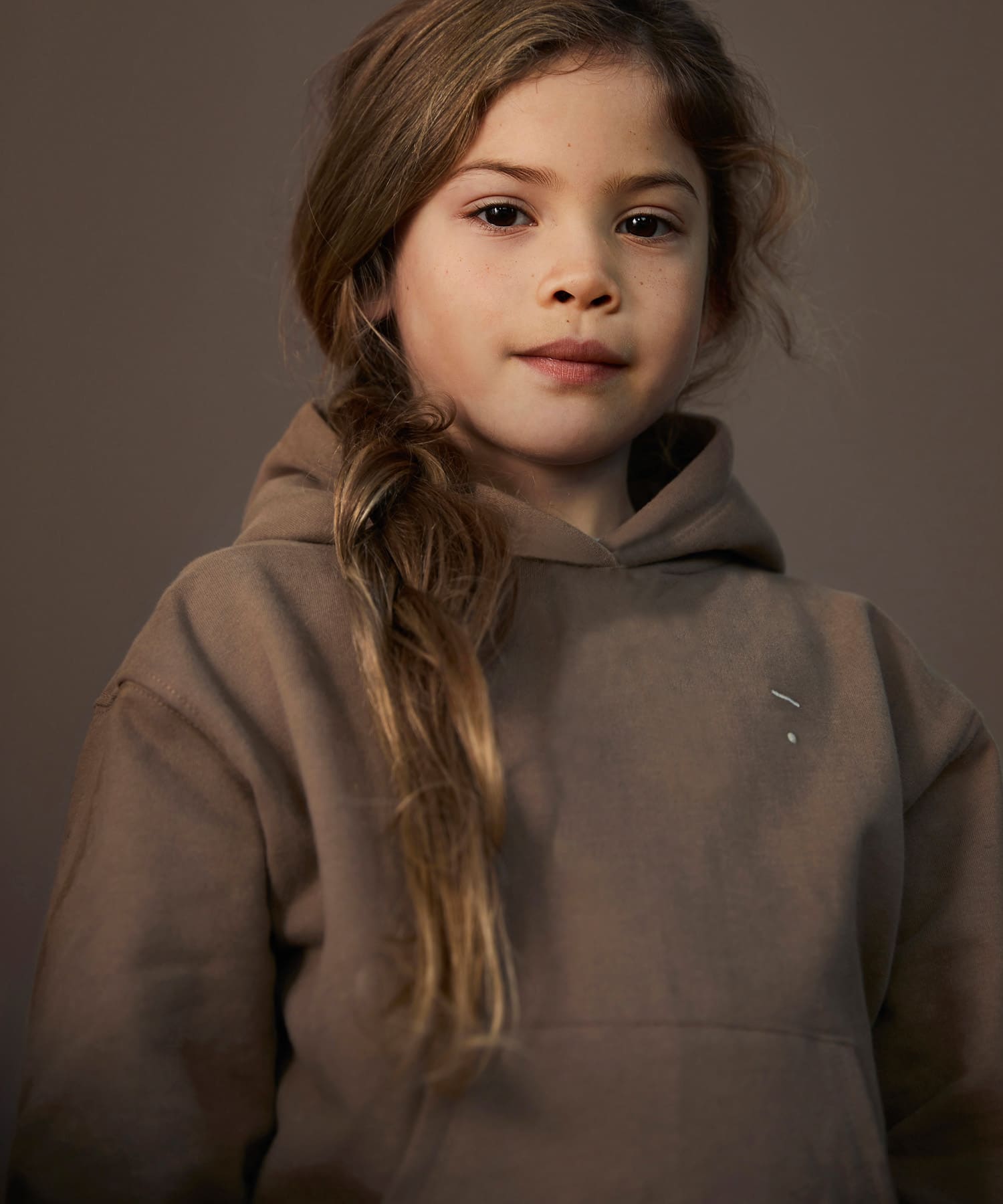 GRAY LABEL　HOODIE Brownie 2-3y