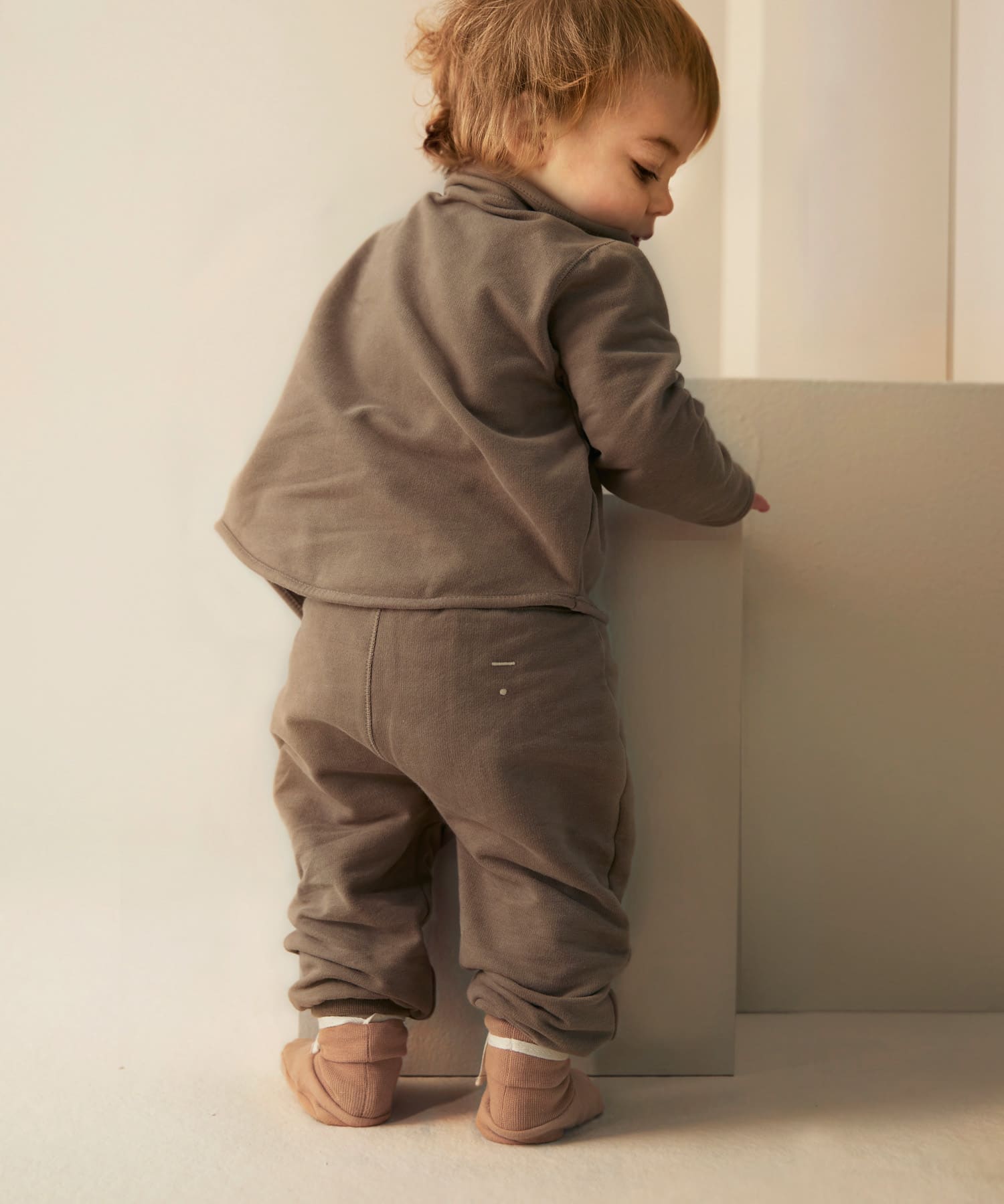 GRAY LABEL　BABY LOOSE-FIT PANTS Brownie 3-6m