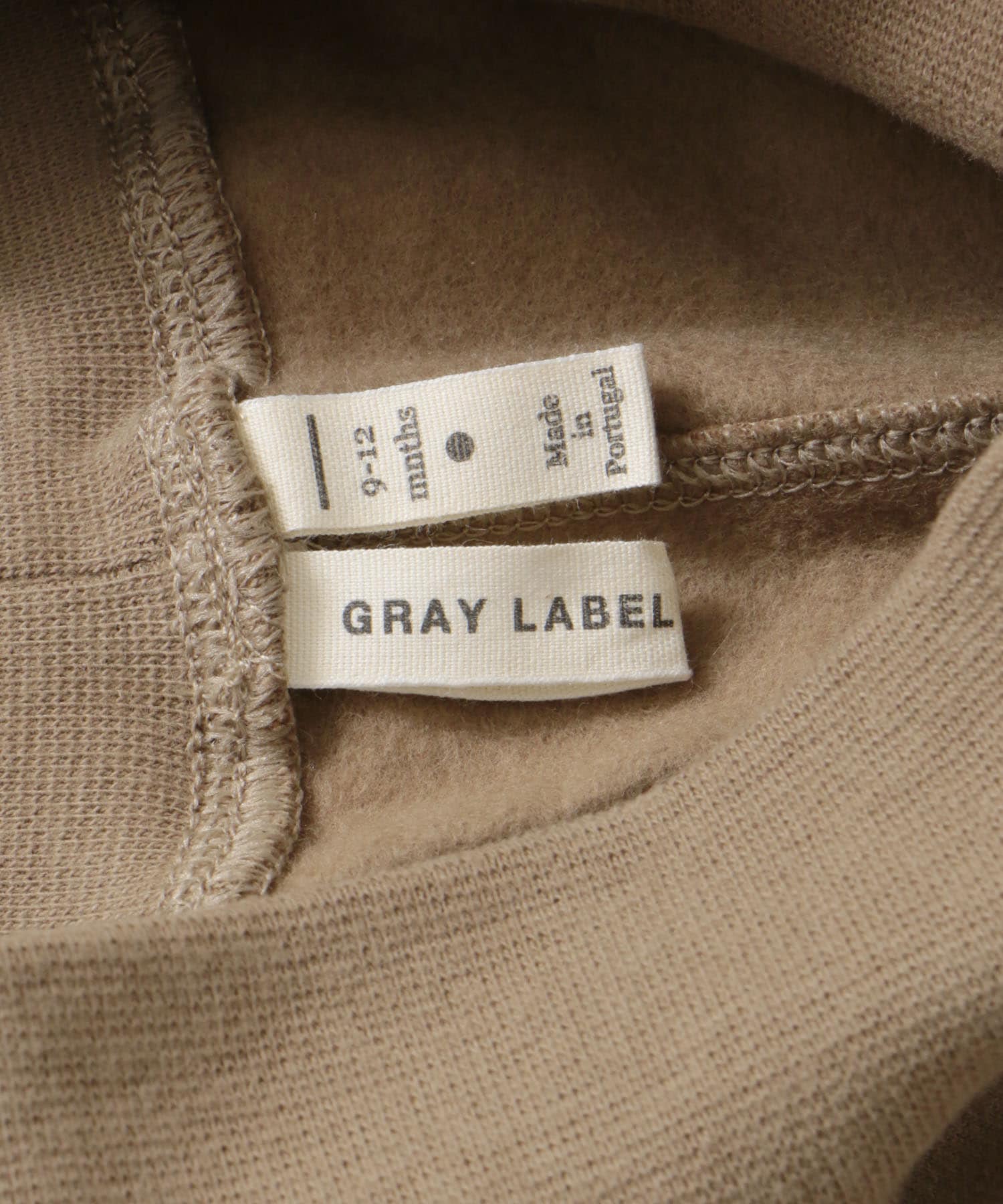 GRAY LABEL　BABY LOOSE-FIT PANTS Brownie 3-6m