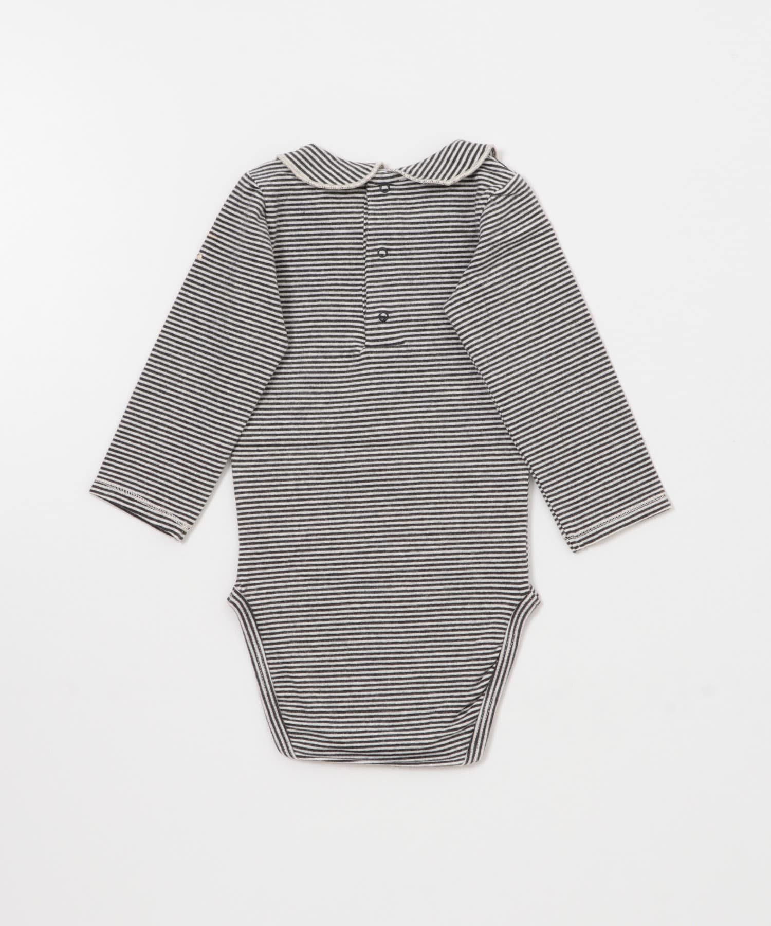 GRAY LABEL　BABY COLLAR ONESIE NeBk/CS 3-6m