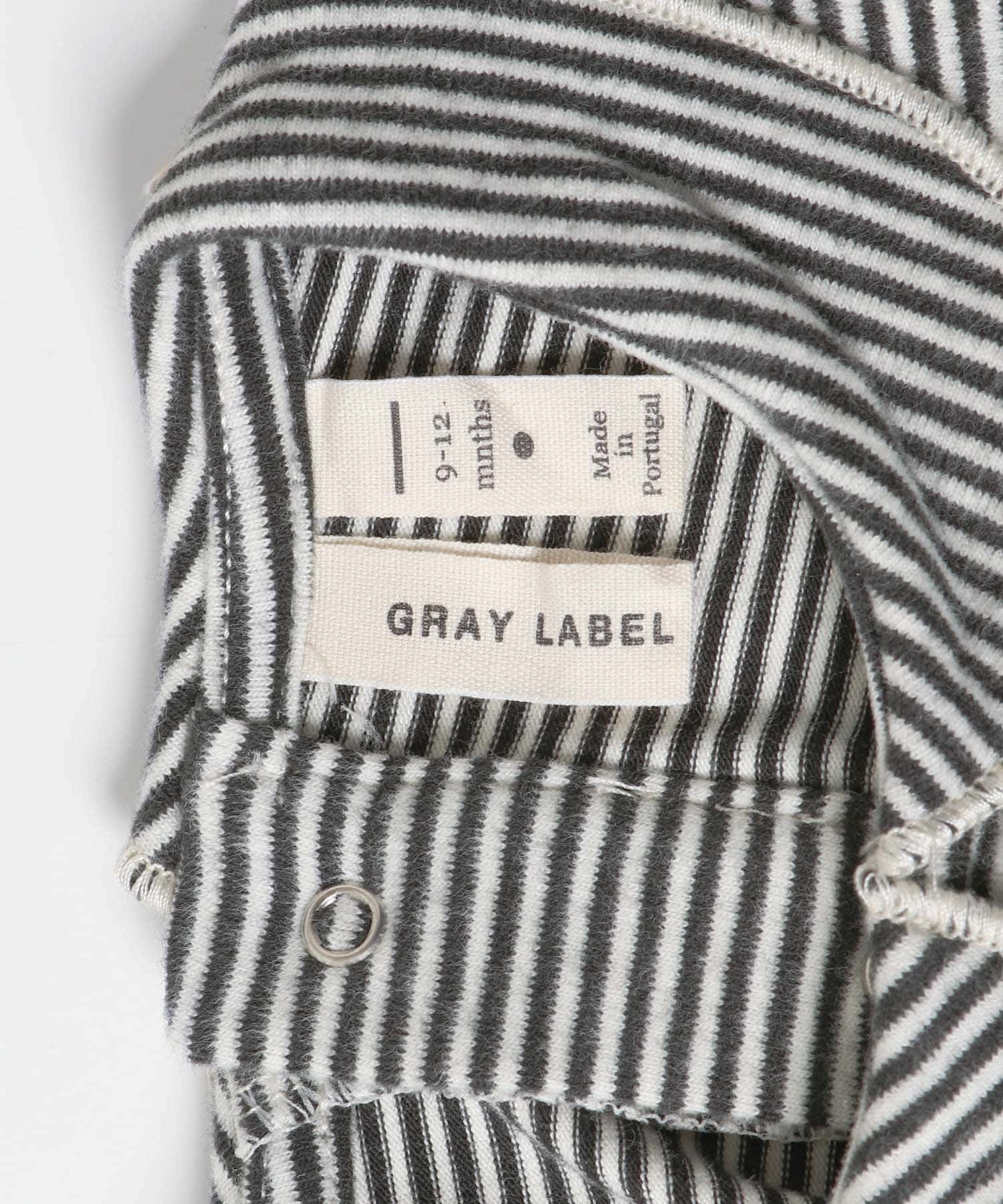 GRAY LABEL　BABY COLLAR ONESIE NeBk/CS 3-6m