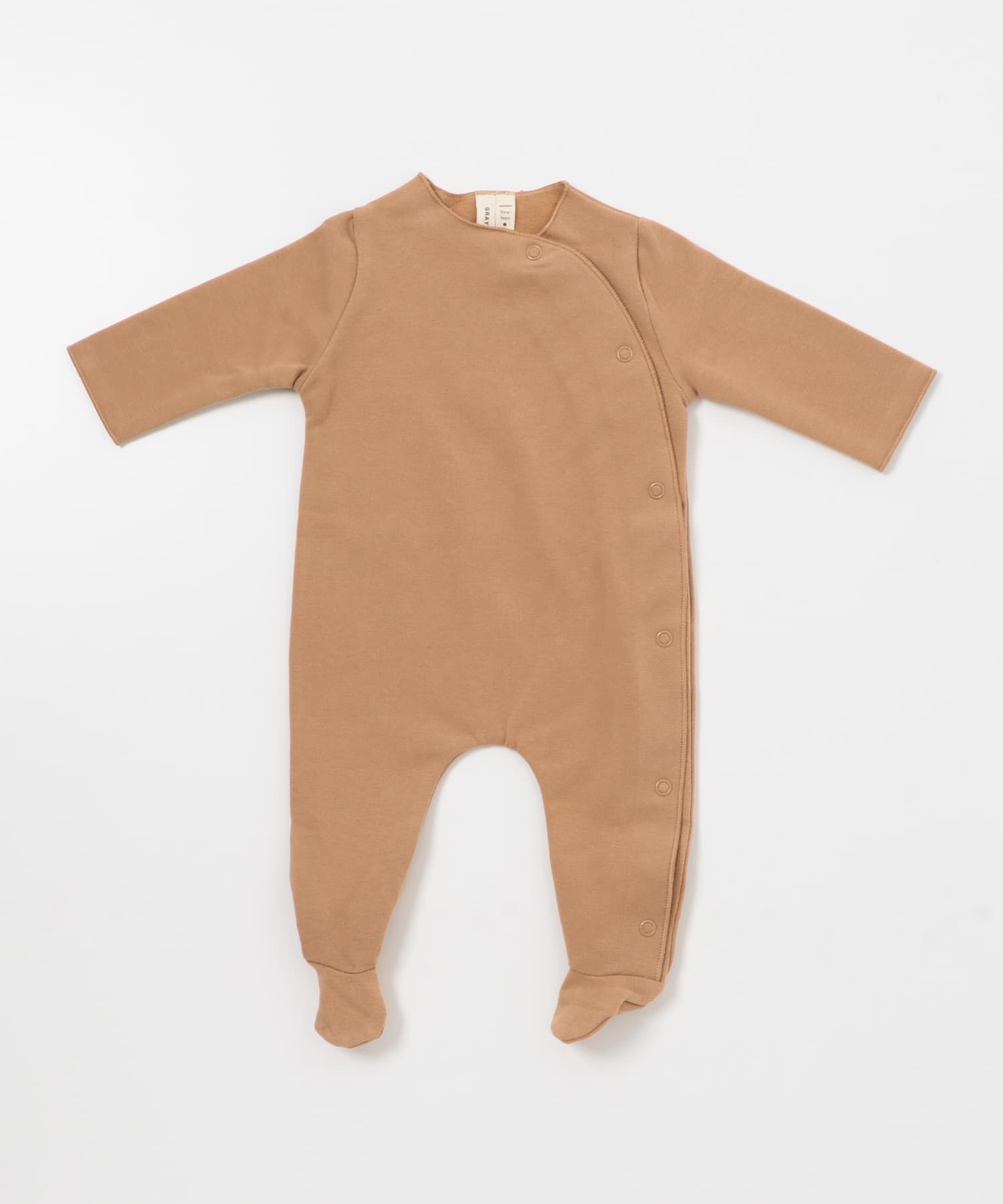 GRAY LABEL　NEWBORN SUIT WITH SNAPS Biscuit NB