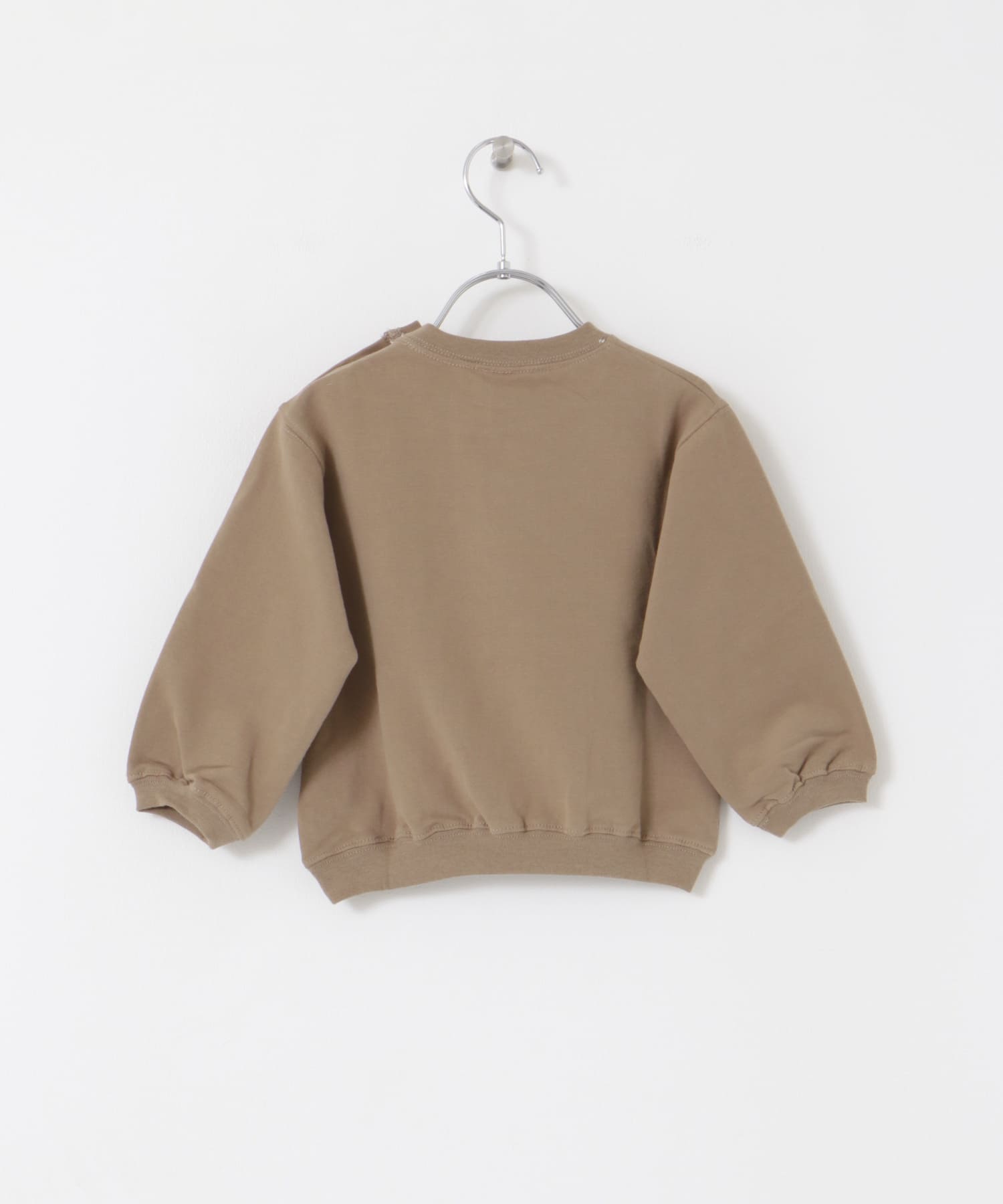 GRAY LABEL　BABY DROPPED SHOULDER SWEATER Brownie 9-12m