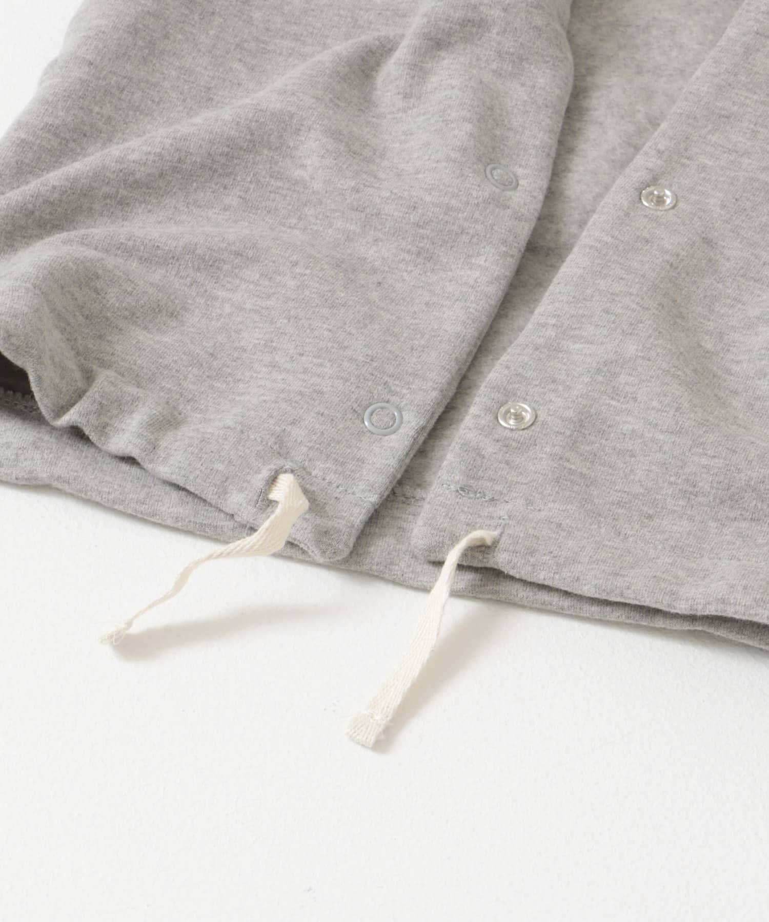 GRAY LABEL　BABY HOODED CARDIGAN Grey Mela 9-12m
