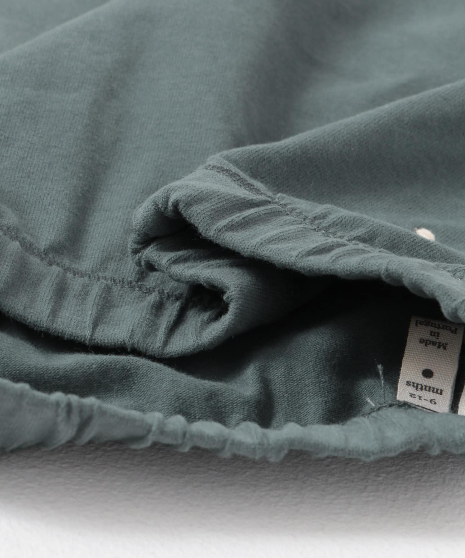 GRAY LABEL　BABY FOOTIES Blue Grey 6-9m