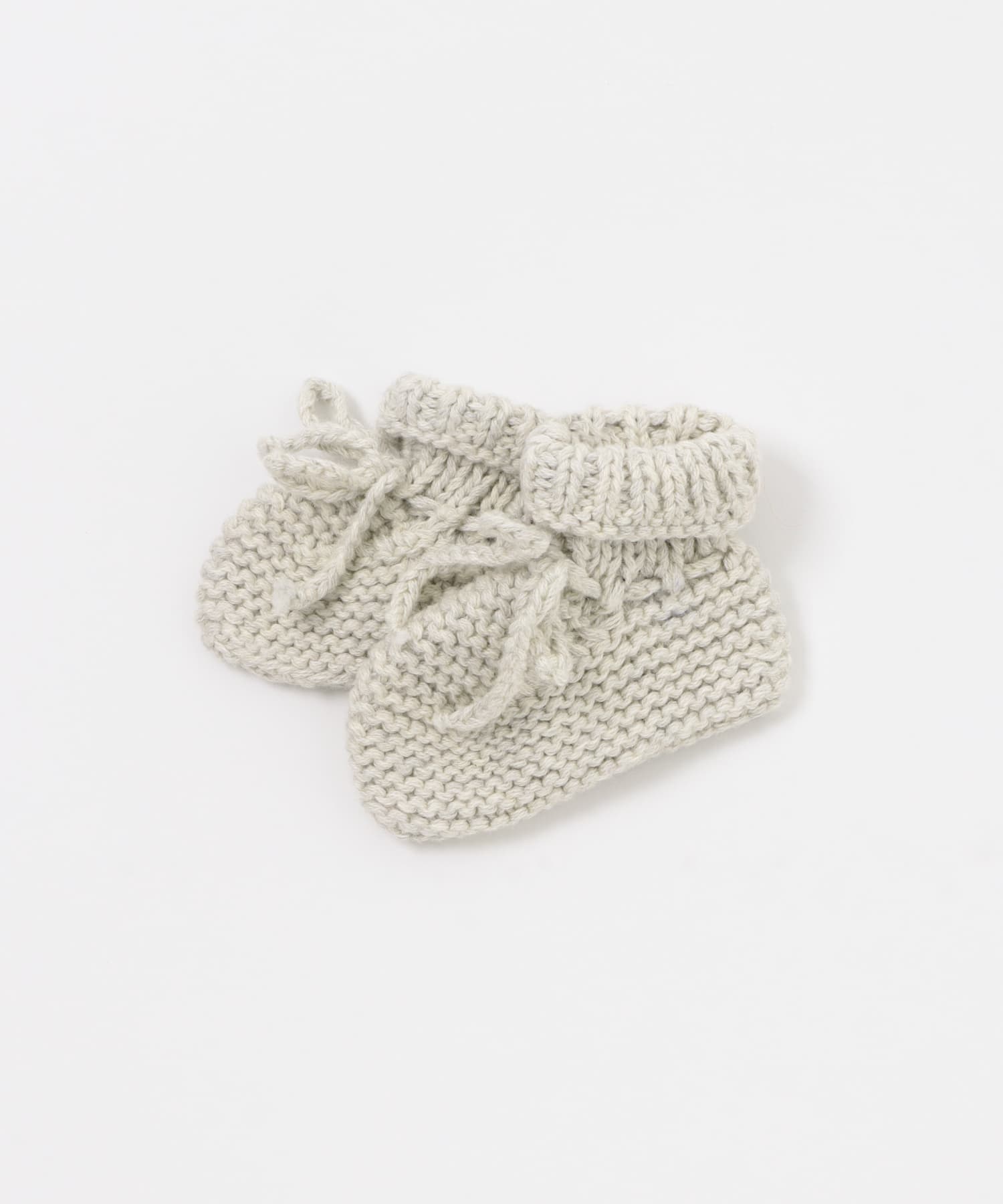 buho　NB KNIT BOOTIES NATURAL S