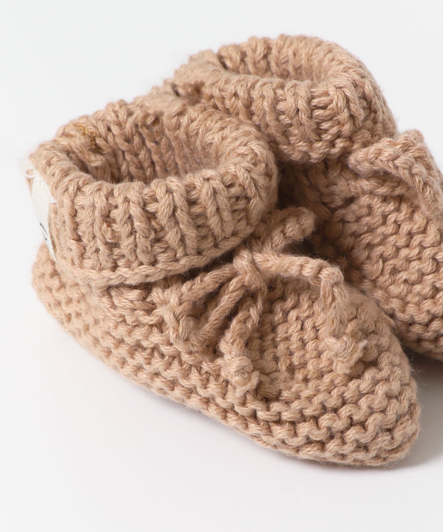 buho　NB KNIT BOOTIES ANTIC ROSE S