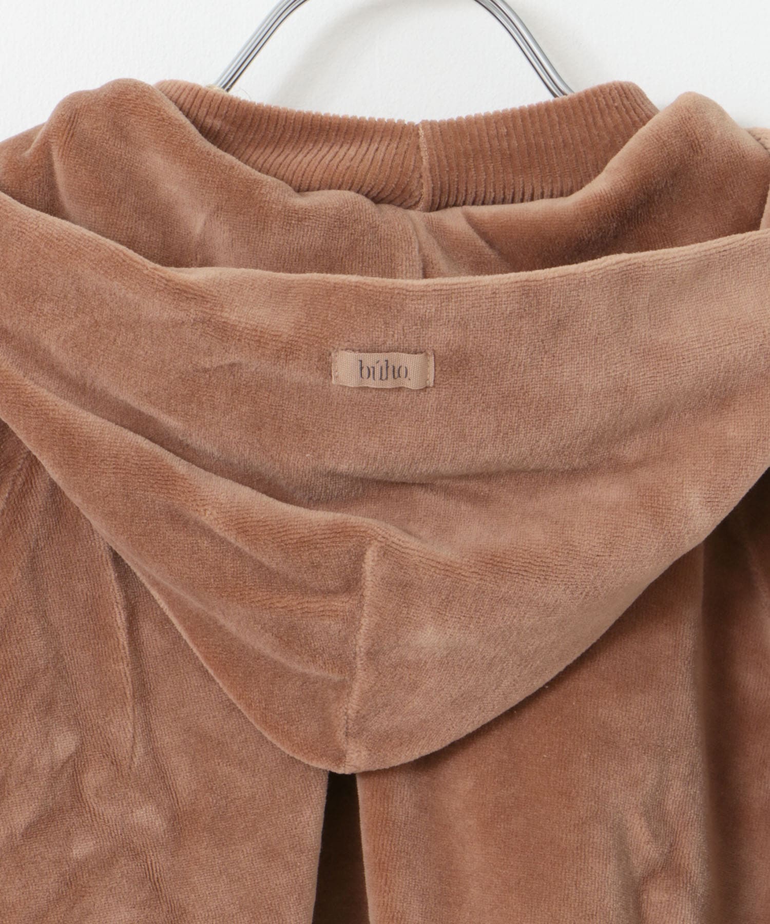 buho　VELVET SWEATSHIRT COCOA 2y