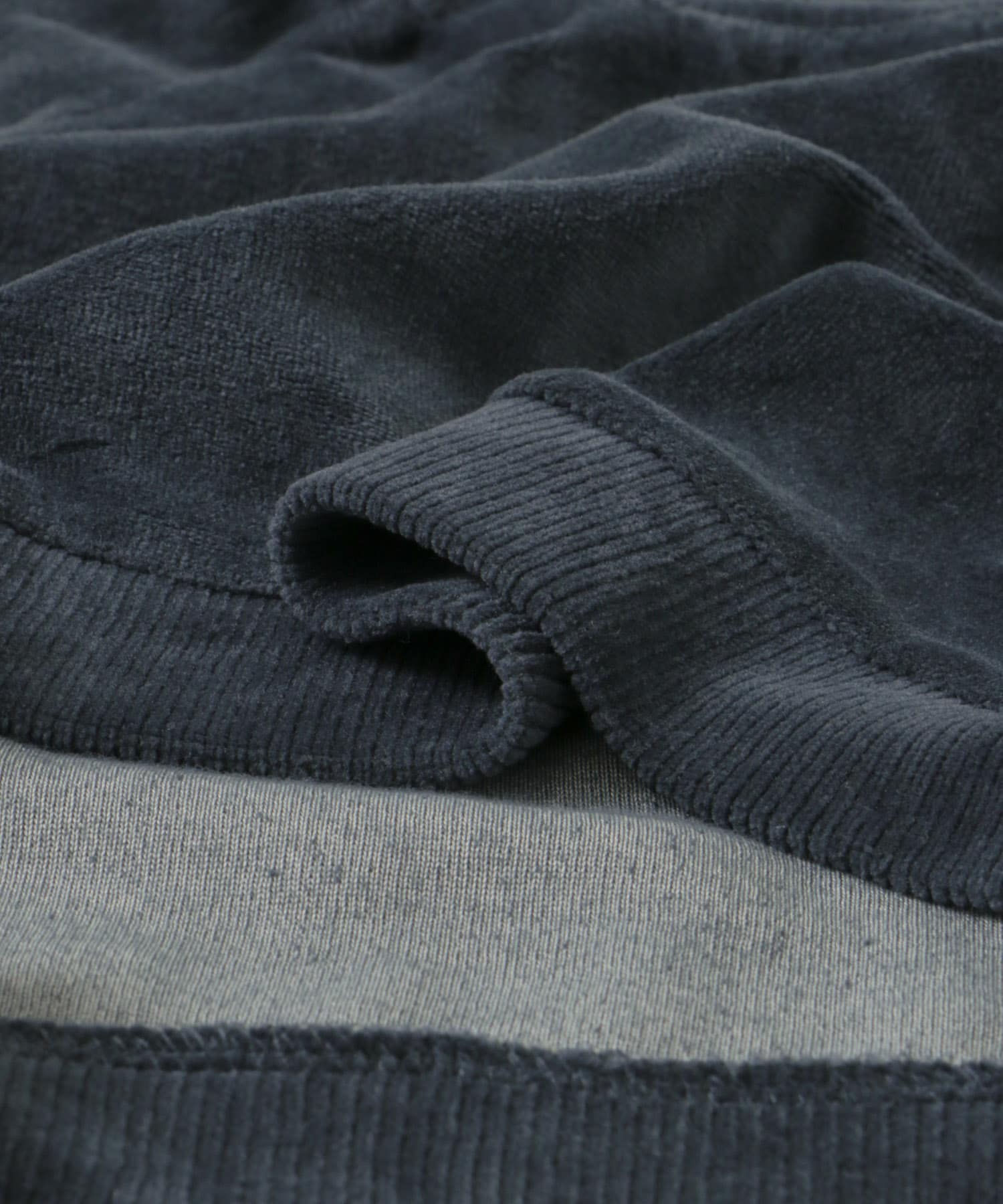buho　VELVET SWEATSHIRT DEEPFOREST 2y