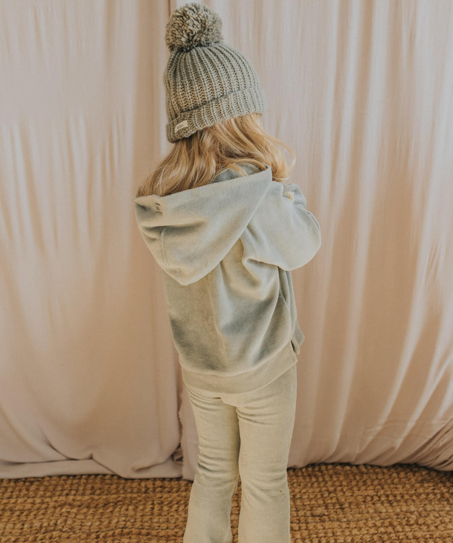 buho　FLARE PANTS EUCALYPTUS 2y