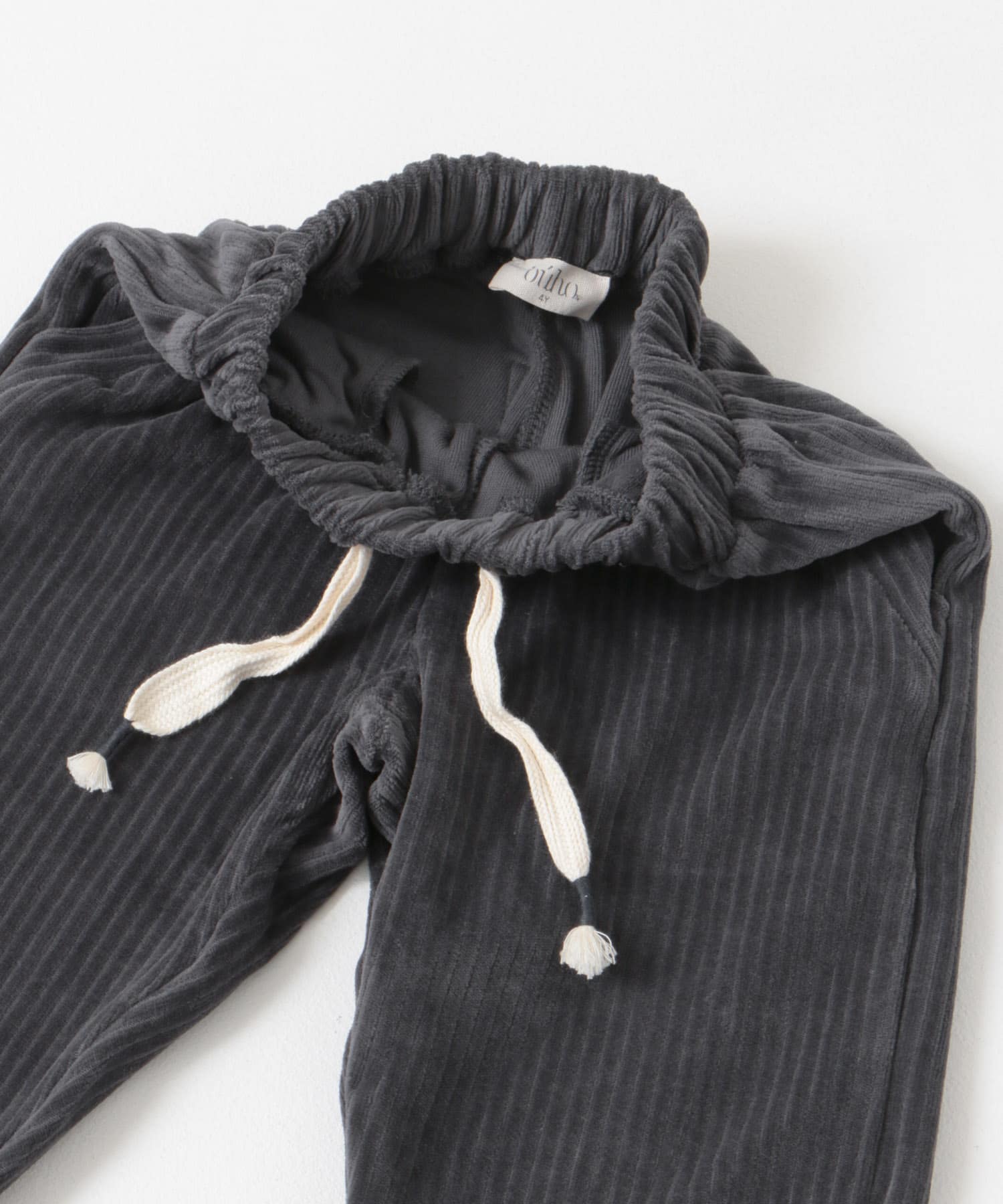 buho　VELOUR PANTS DEEPFOREST 2y