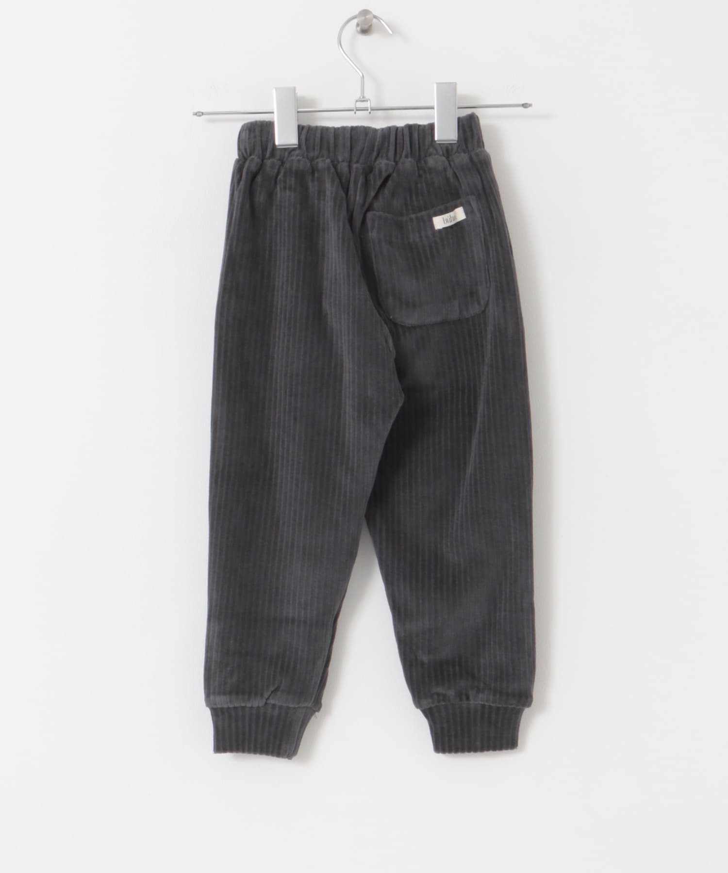 buho　VELOUR PANTS DEEPFOREST 2y
