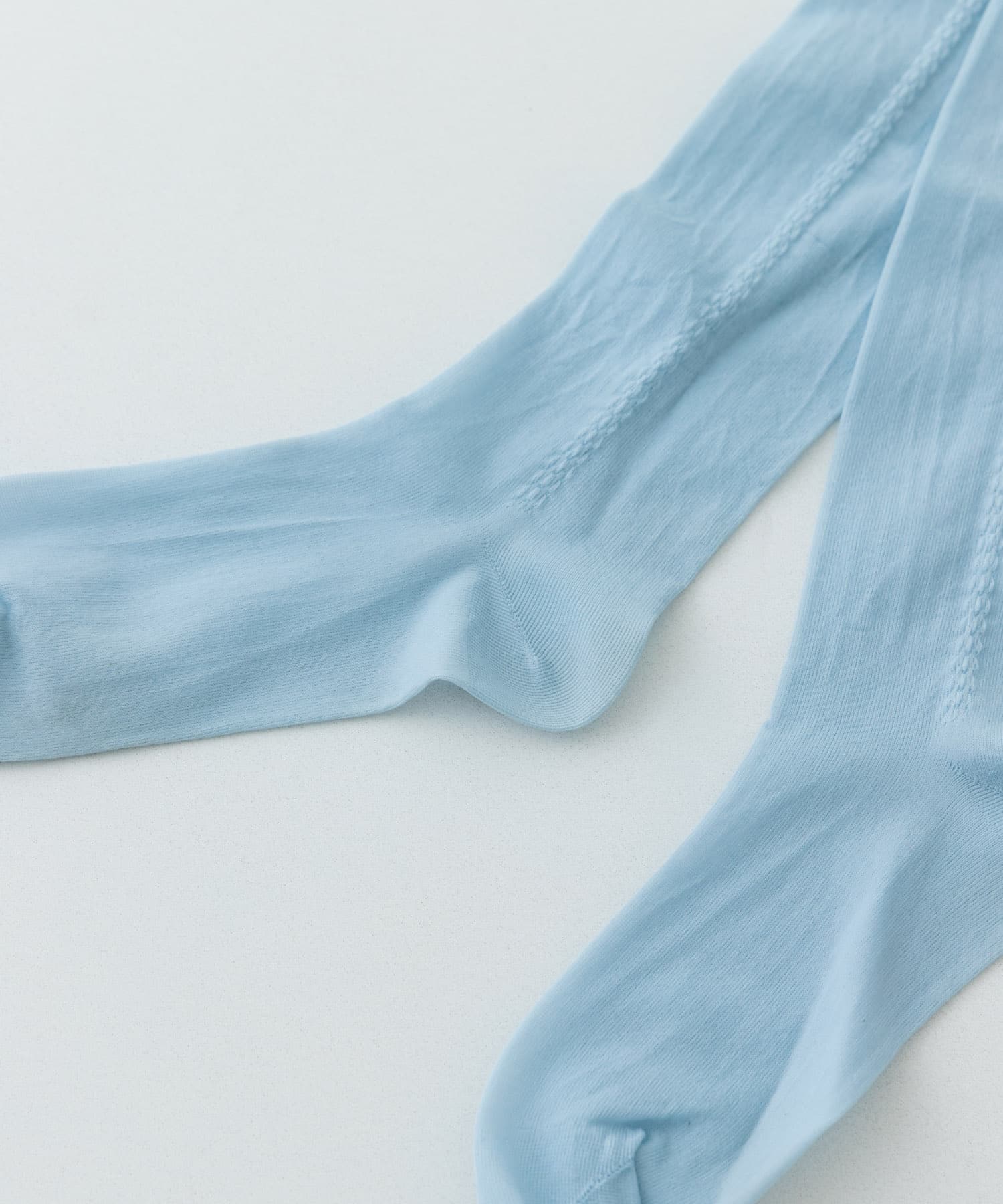 PIEDI NUDI　SHEER TACK SHRINK SOCKS BLUE -