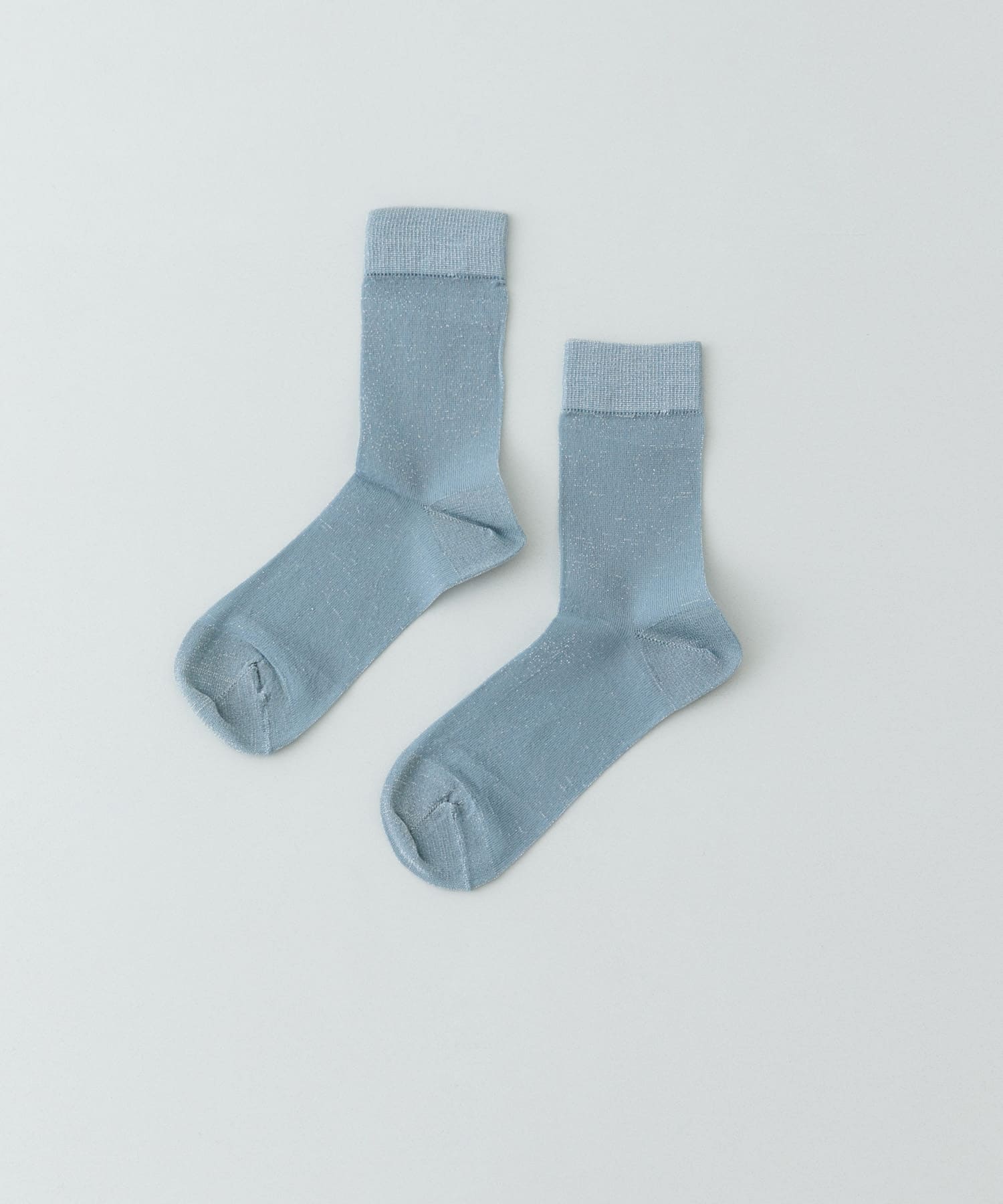 PIEDI NUDI　FINESSA MID SOCKS SAX -