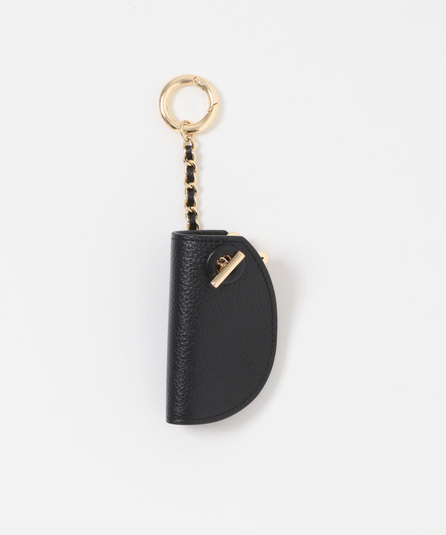 別注』Hashibami×RODESKO マンテルキーケース(one BLACK): 財布